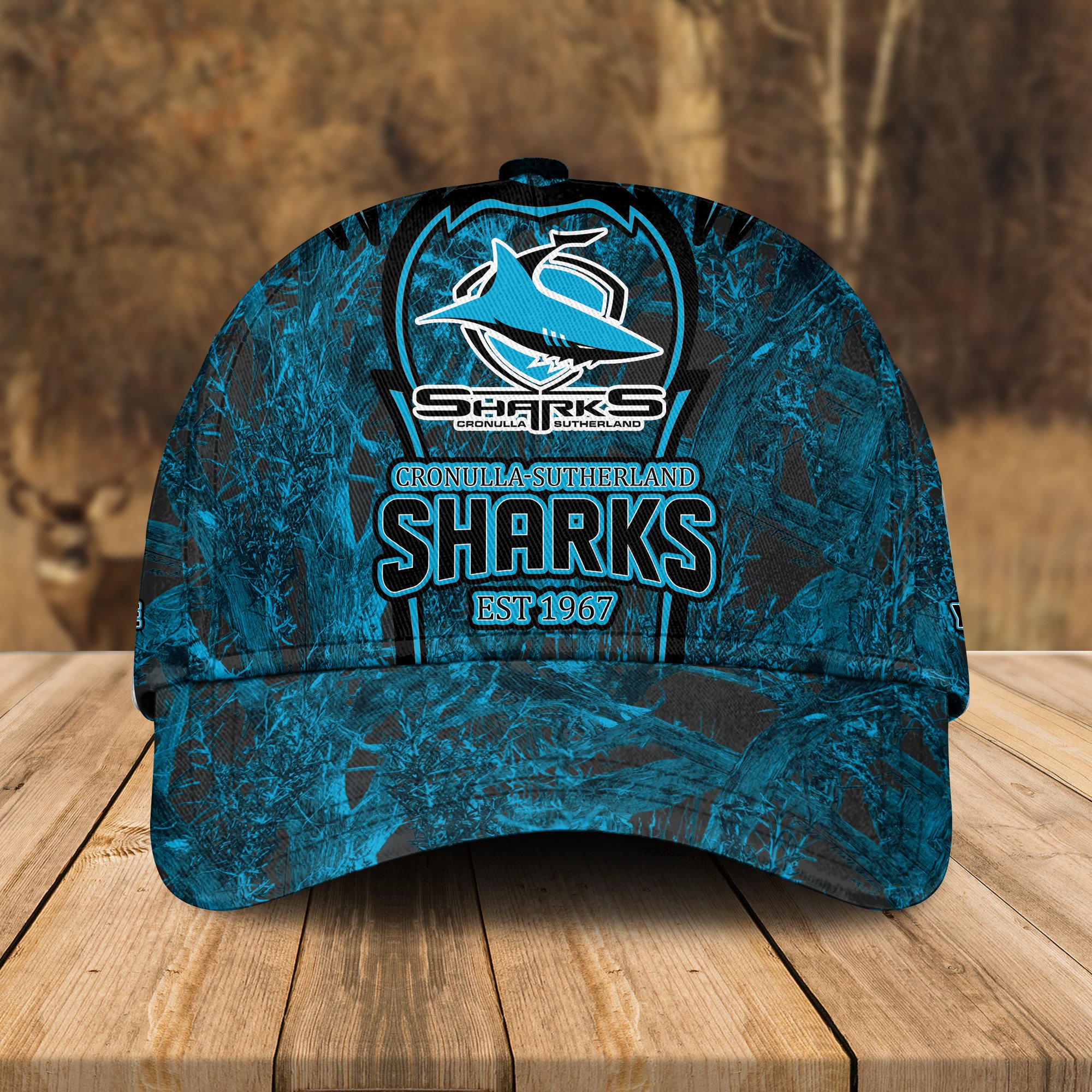 Adeenyc Cronulla Sharks NRL Personalized Classic Cap Best Gift For Fans