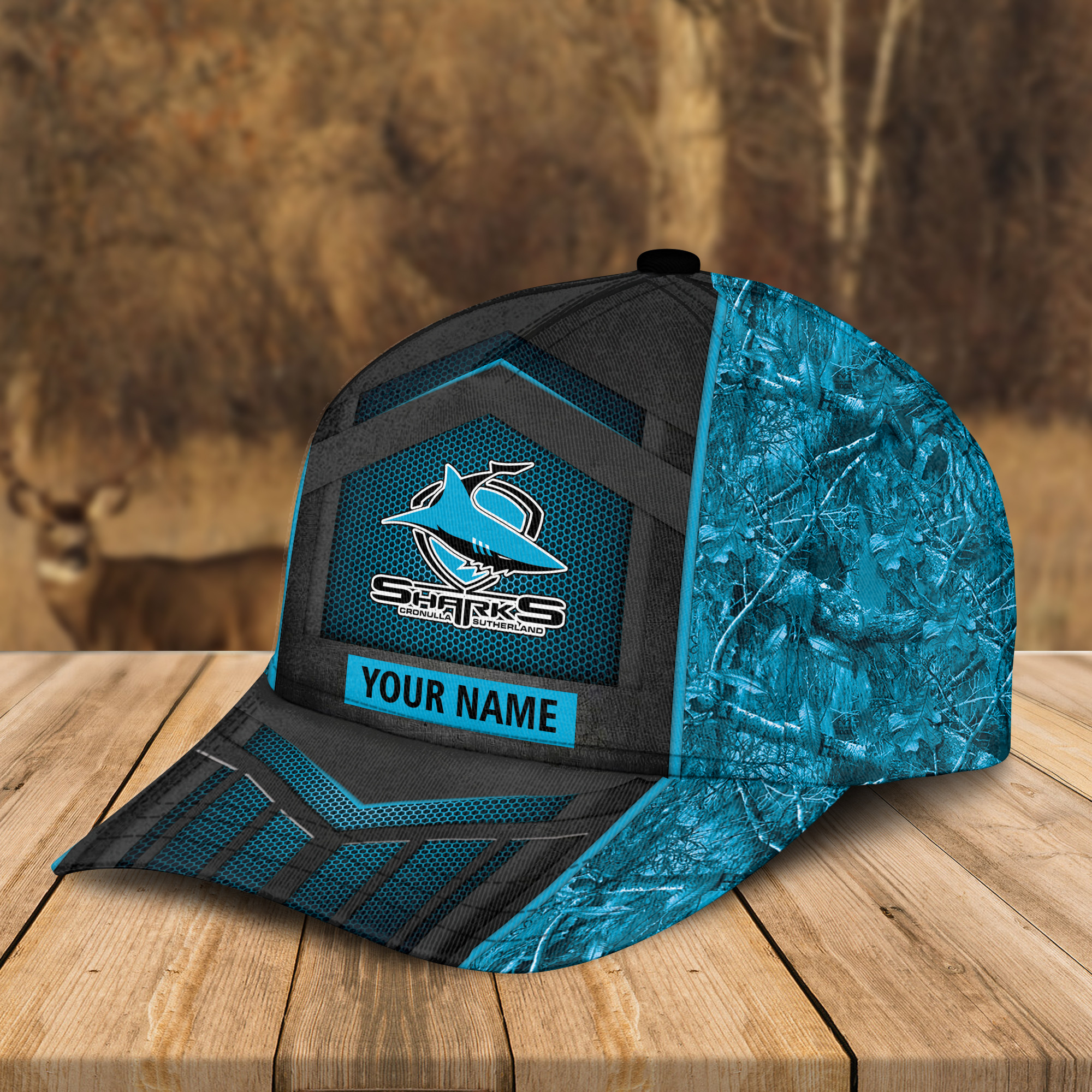 Adeenyc Cronulla Sharks NRL Personalized Classic Cap Best Gift For Fans