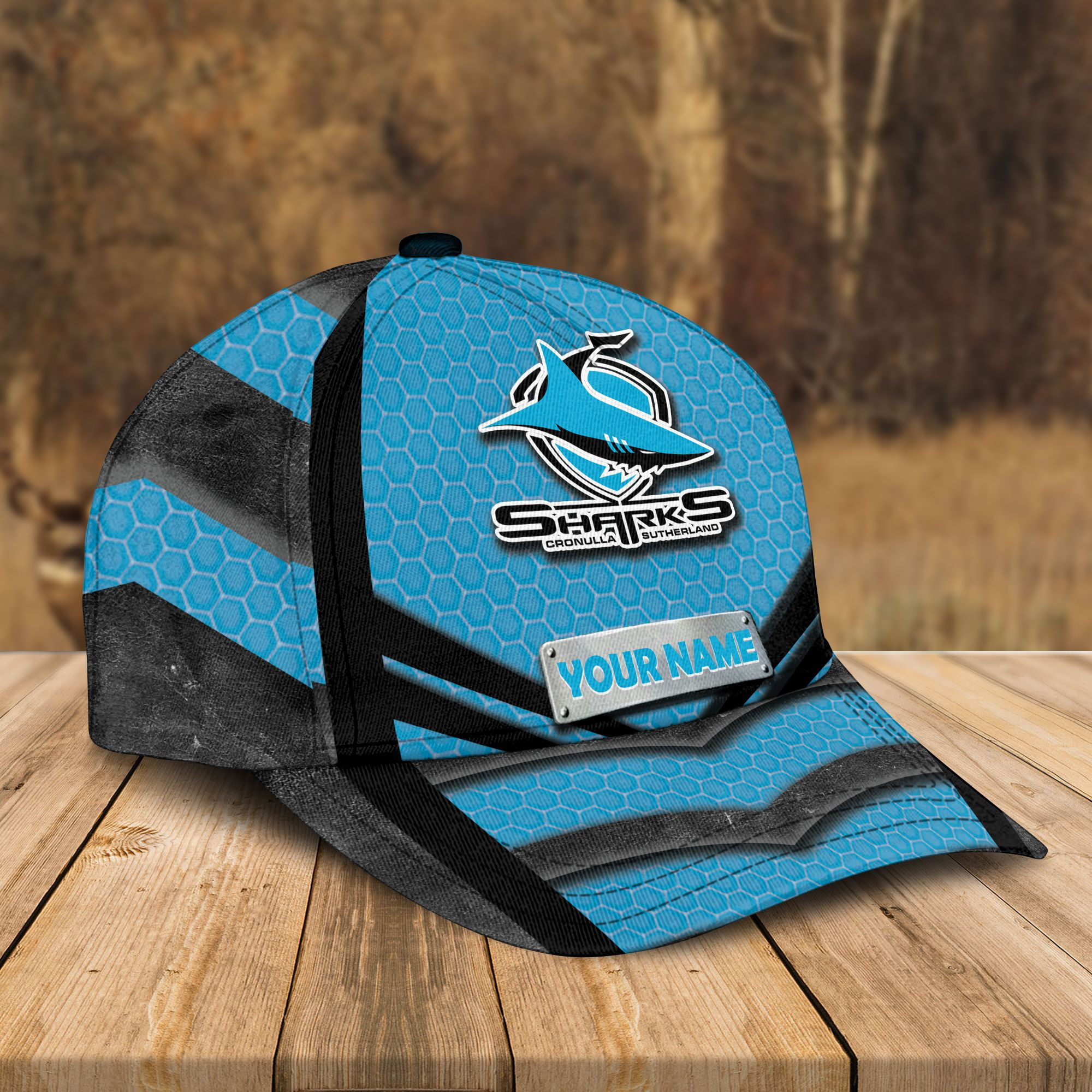 Adeenyc Cronulla Sharks NRL Personalized Classic Cap Best Gift For Fans