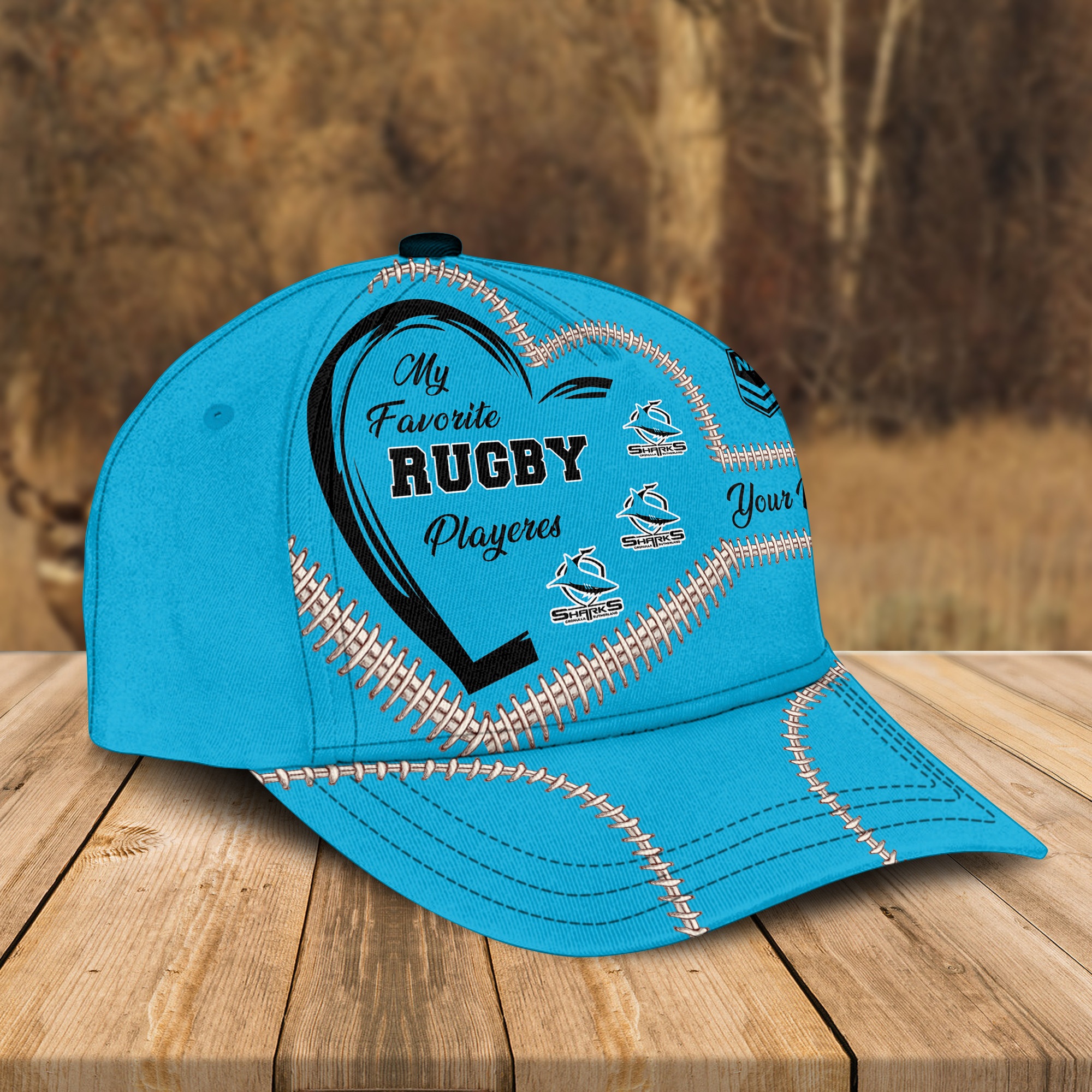 Adeenyc Cronulla Sharks NRL Personalized Classic Cap Best Gift For Fans