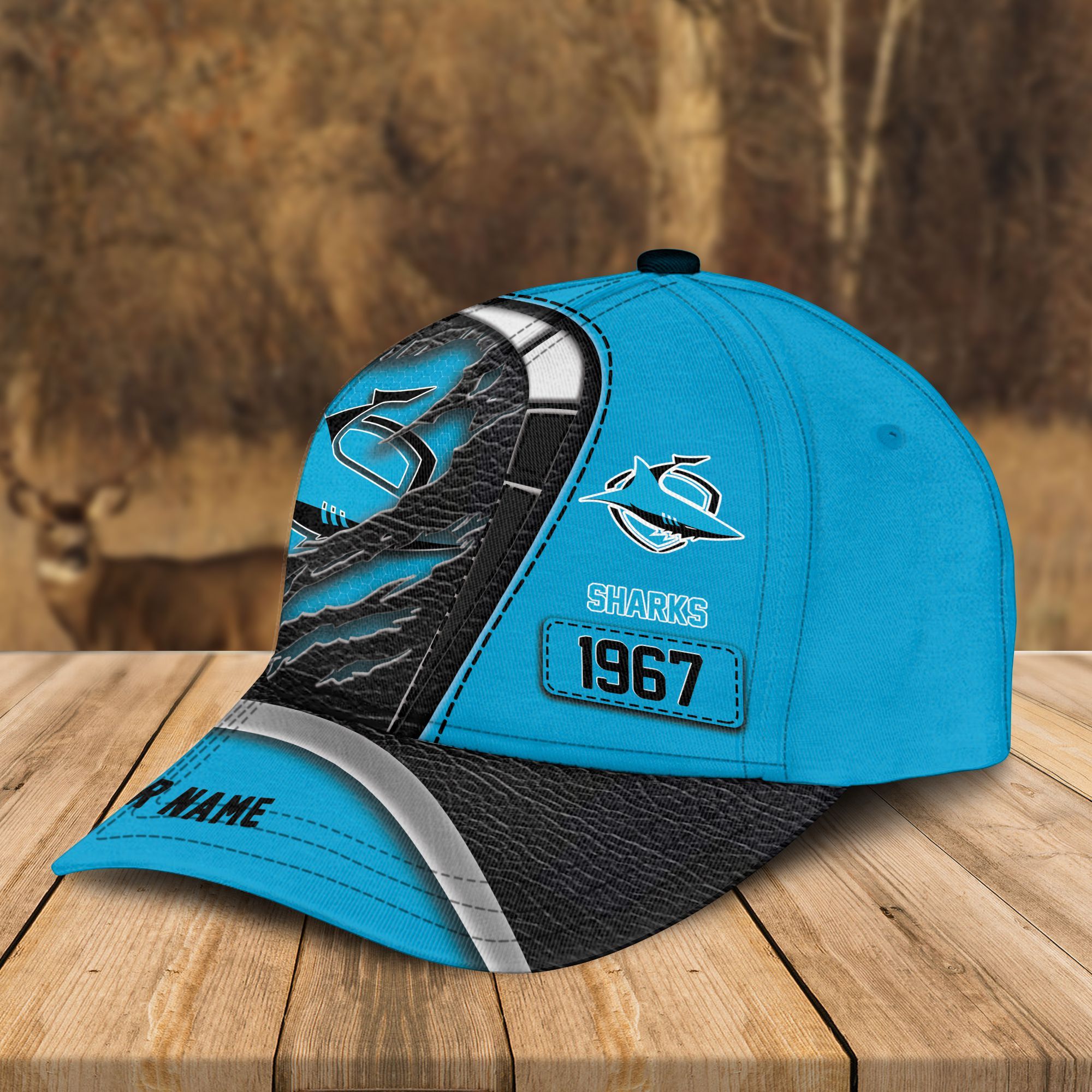 Adeenyc Cronulla Sharks NRL Personalized Classic Cap Best Gift For Fans