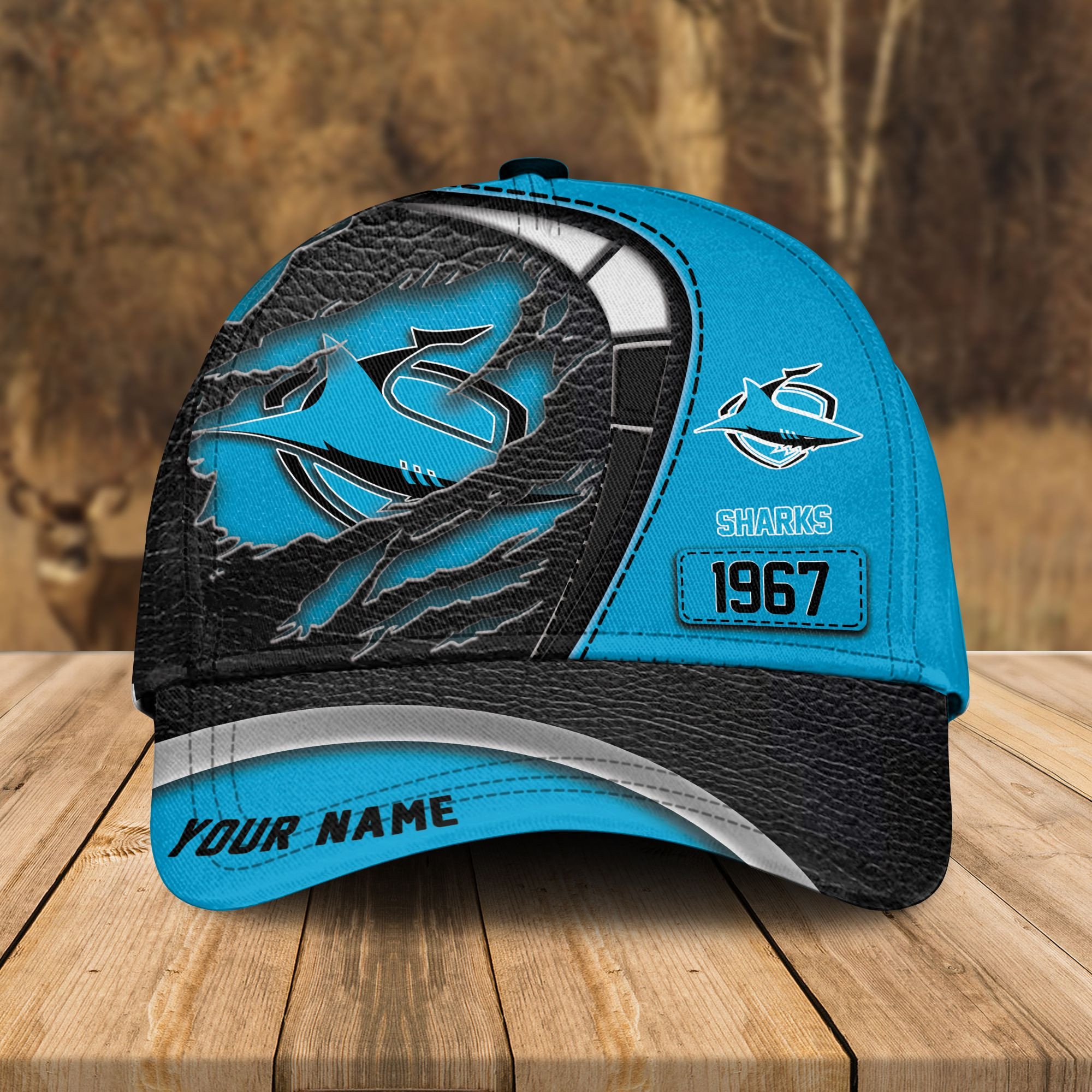 Adeenyc Cronulla Sharks NRL Personalized Classic Cap Best Gift For Fans