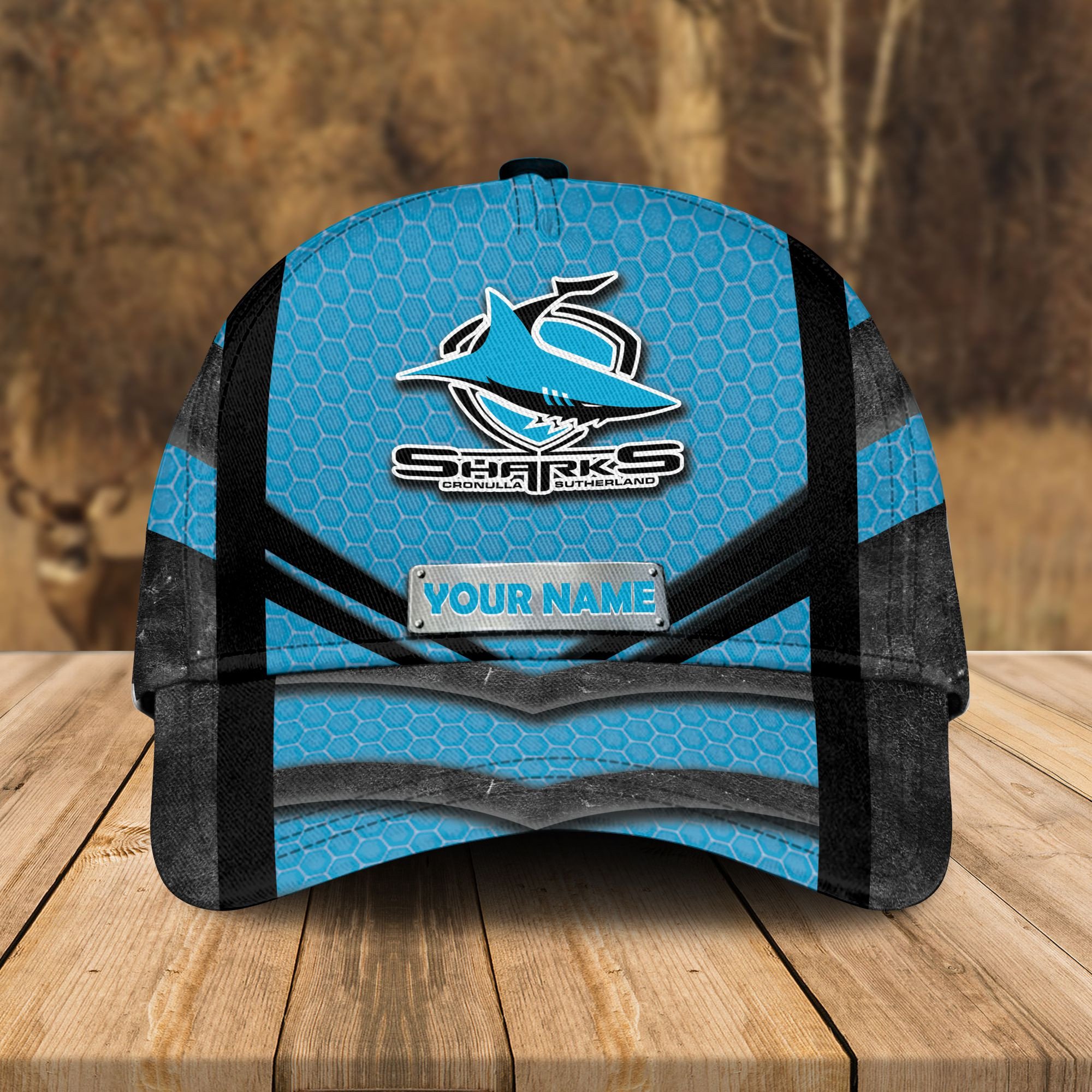 Adeenyc Cronulla Sharks NRL Personalized Classic Cap Best Gift For Fans