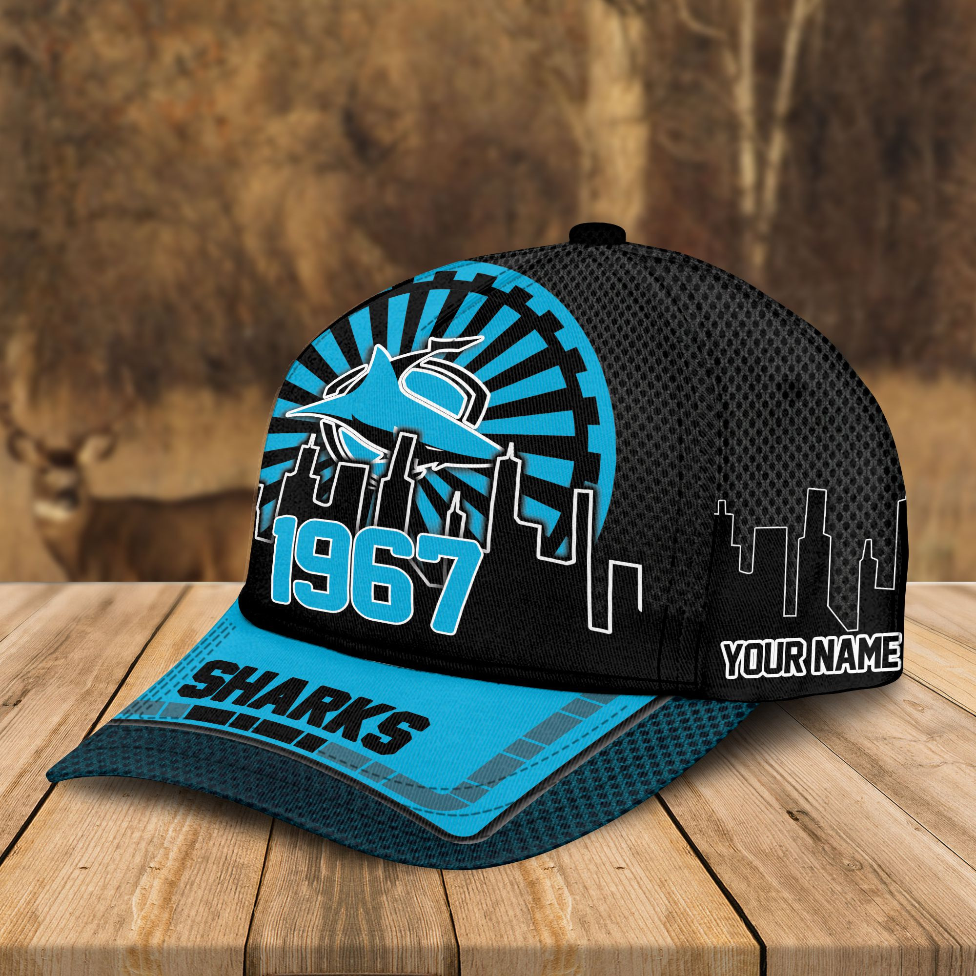 Adeenyc Cronulla Sharks NRL Personalized Classic Cap Best Gift For Fans