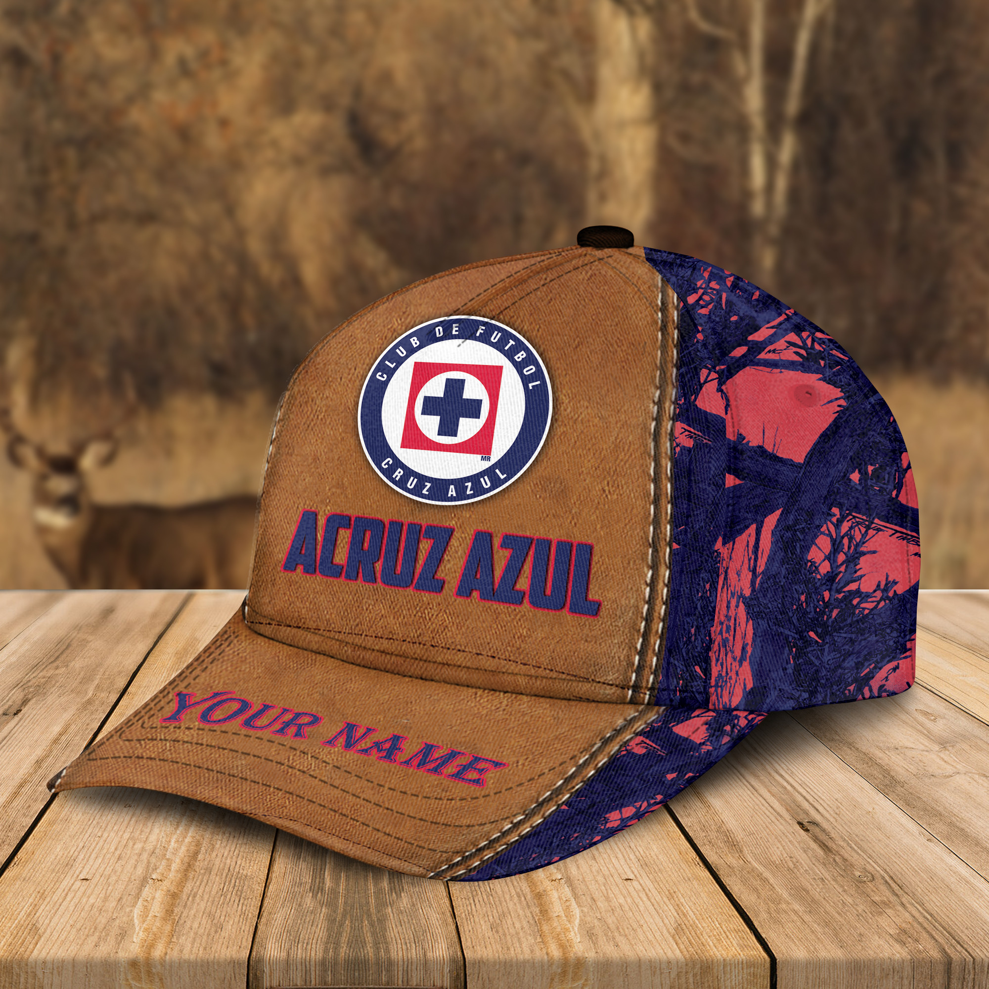 Adeenyc Cruz Azul FemenLIG Personalized Classic Cap Best Gift For Fans