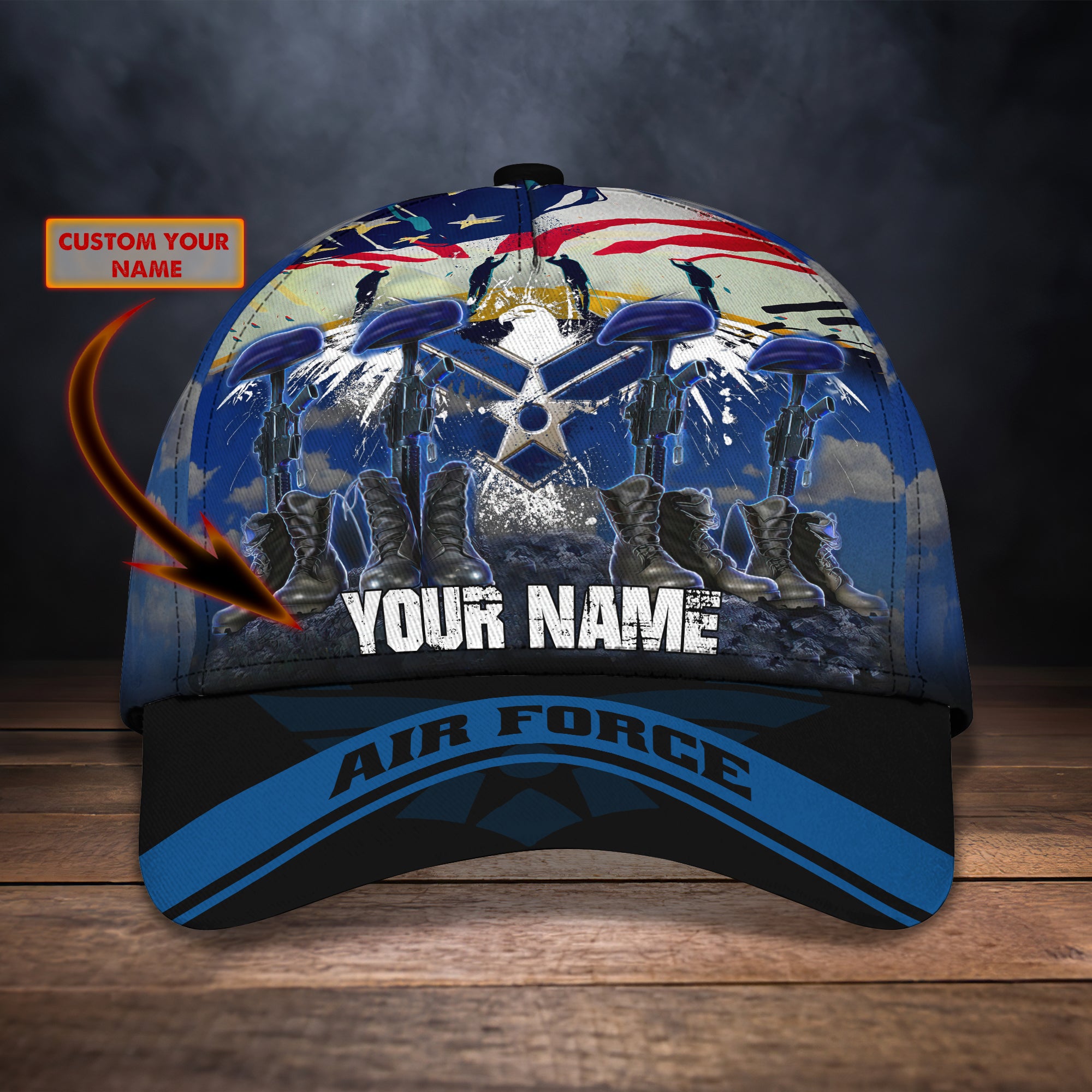Adeenyc Ct-Nbtt-America-Eagle  Baseball Cap Classic Trucker Hats Custom Hats Gifts For Men & Women