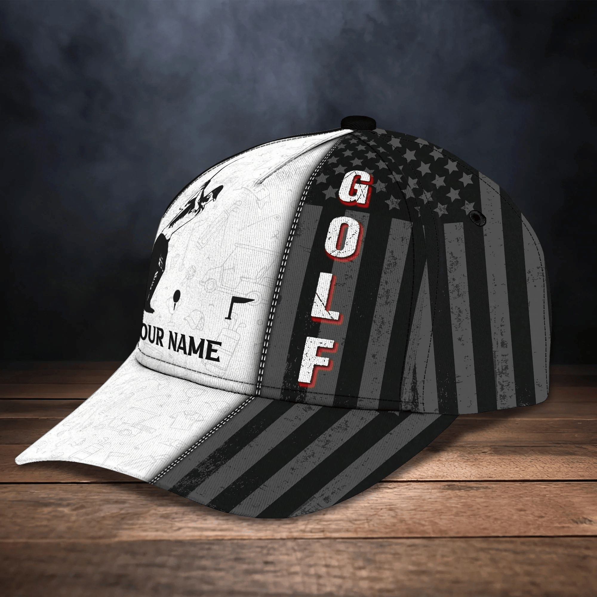 Adeenyc Custom Cap For Golf Lover, Baseball Cap Hat For Golf Men, Present To Golfer Trucker Hats Custom Hats Gifts For Men & Women