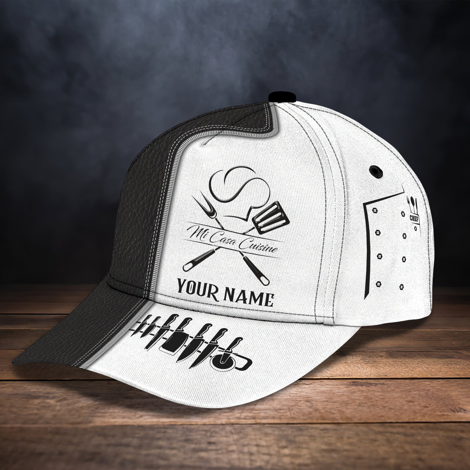 Adeenyc Custom Chef Cap - Personalized Name Hats Gifts for men & women Adeenyc.com