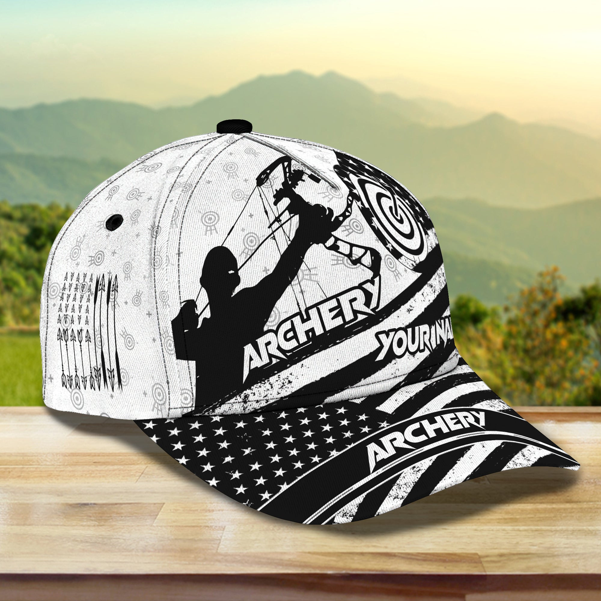Adeenyc Custom Classic Archery Cap Hats Gifts for men & women Adeenyc.com
