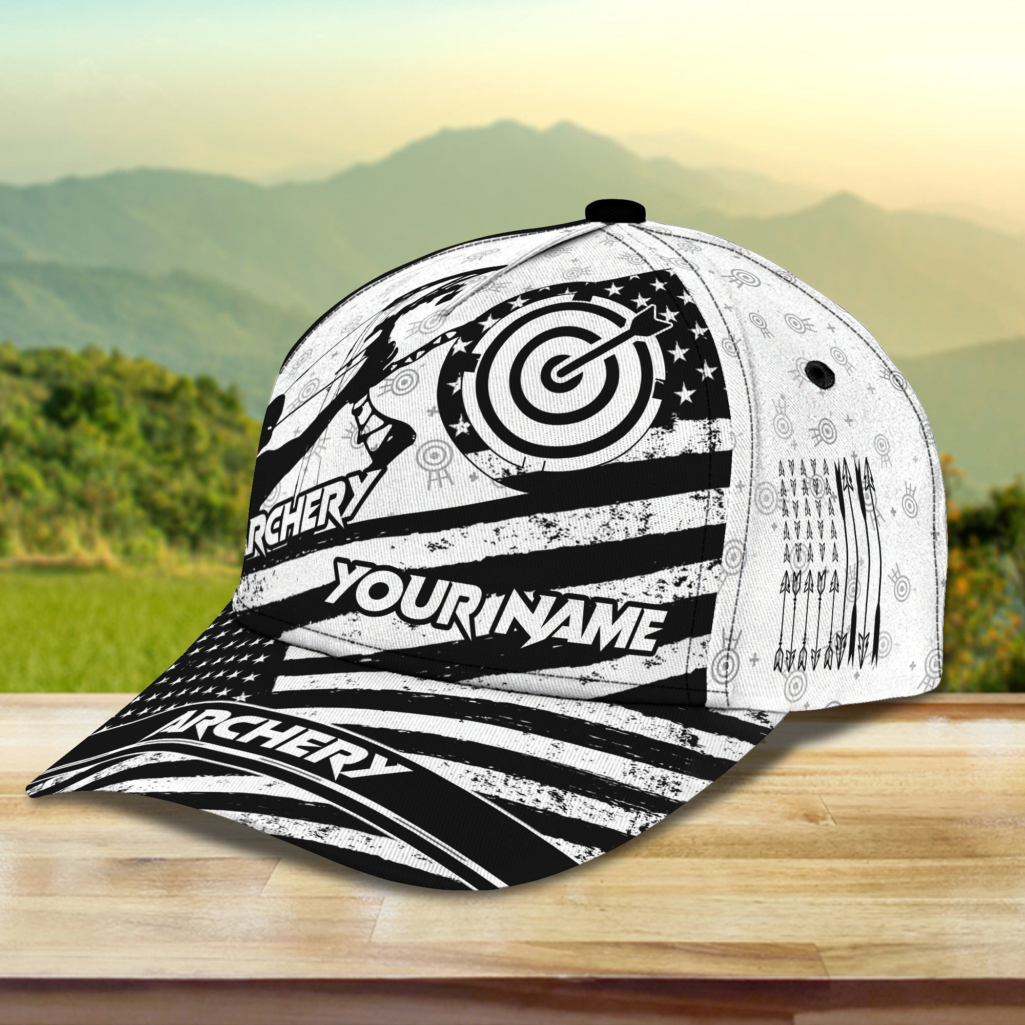 Adeenyc Custom Classic Archery Cap Hats Gifts for men & women Adeenyc.com