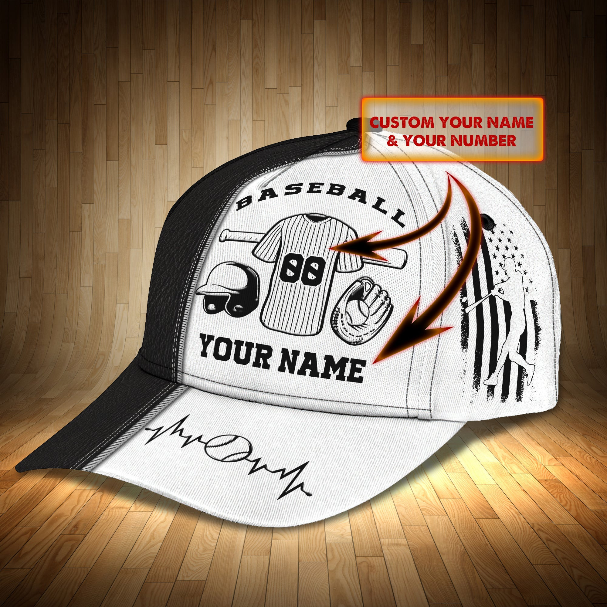 Adeenyc Custom Classic Baseball Cap - Personalized Hat For Men And Women Hats Gifts for men & women Adeenyc.com