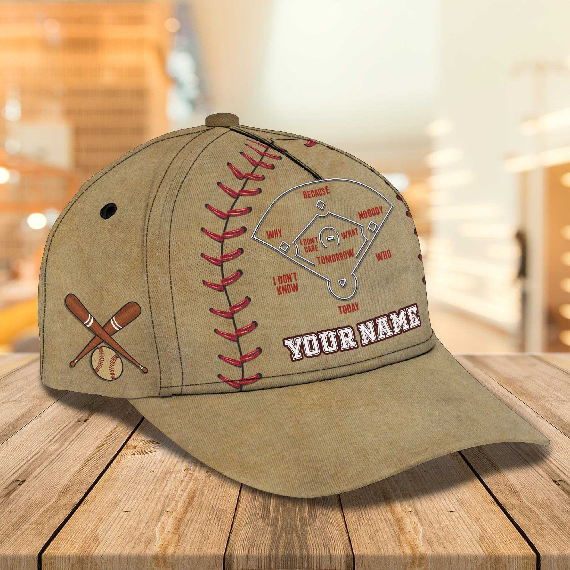 Adeenyc Custom Classic Baseball Cap - Personalized Name Hat Hats Gifts for men & women Adeenyc.com