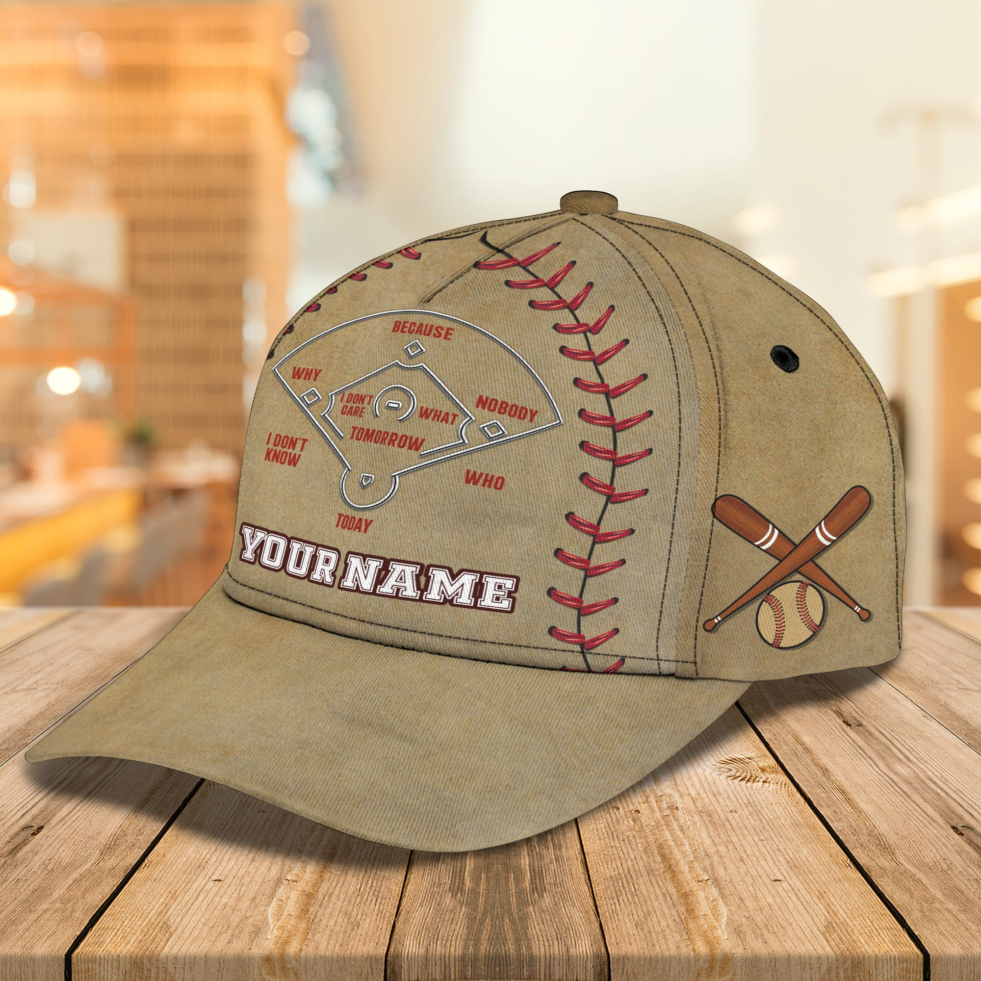 Adeenyc Custom Classic Baseball Cap - Personalized Name Hat Hats Gifts for men & women Adeenyc.com