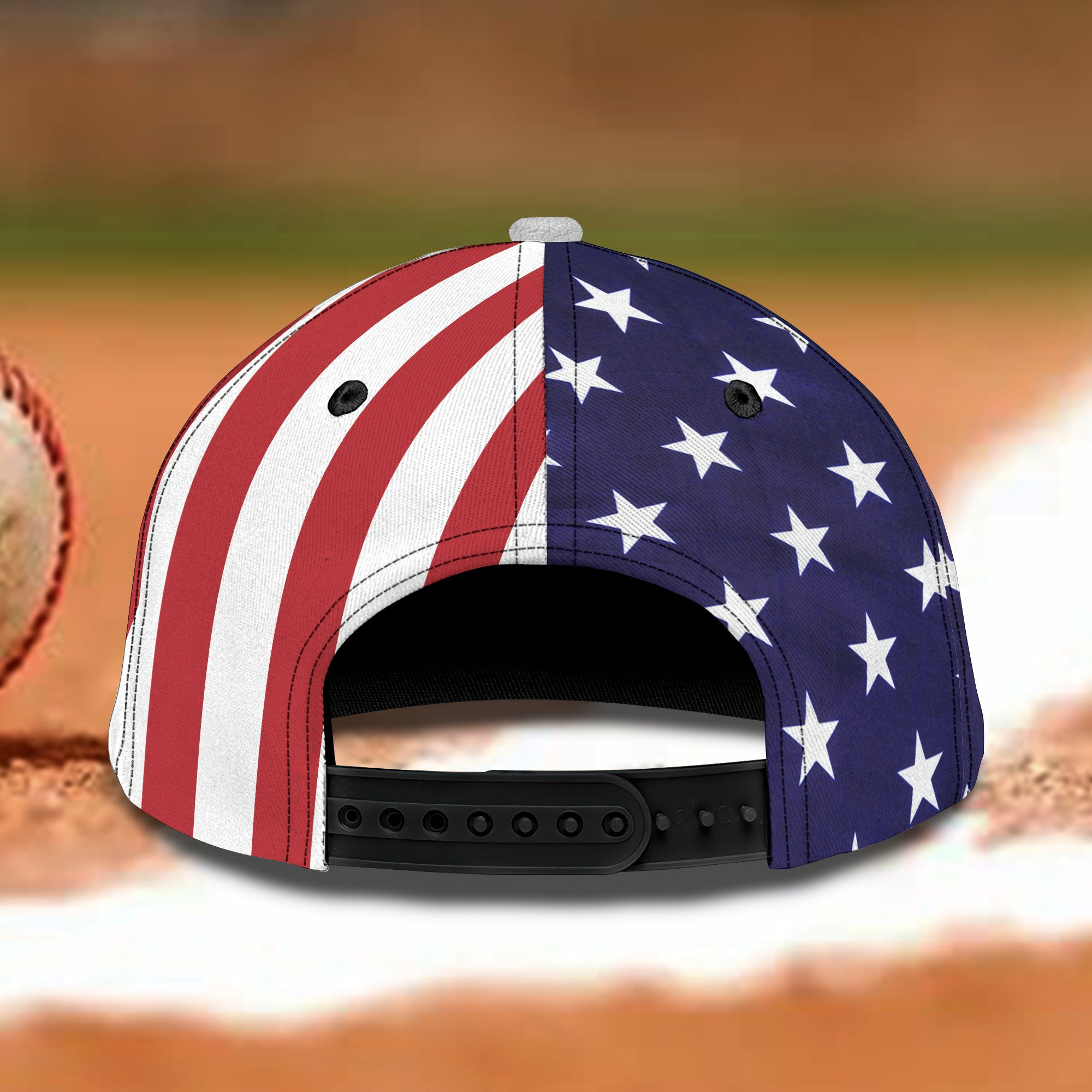 Adeenyc Custom Classic Baseball Cap - Personalized Name - Usa Pride - Gift Or Personal Use Hats Gifts for men & women Adeenyc.com