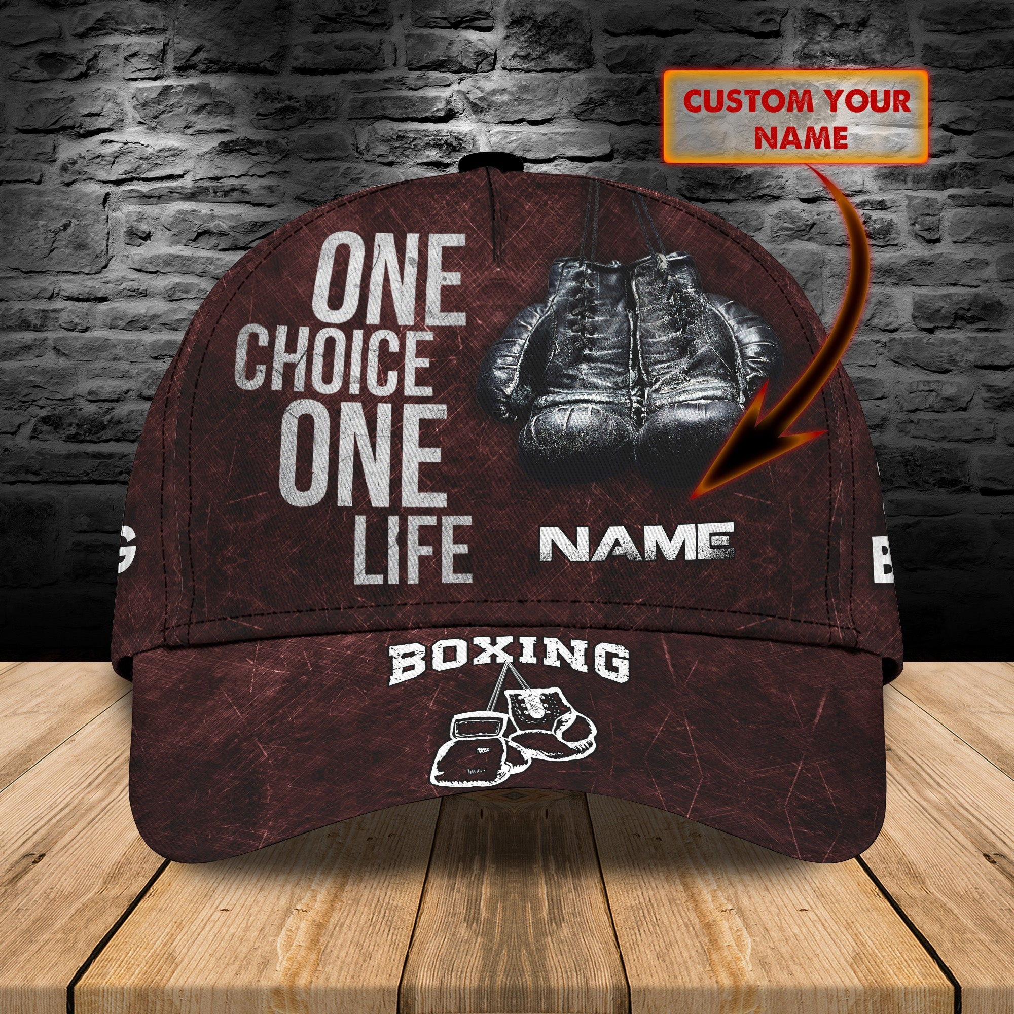 Adeenyc Custom Classic Boxing Cap - Personalized Design Hats Gifts for men & women Adeenyc.com
