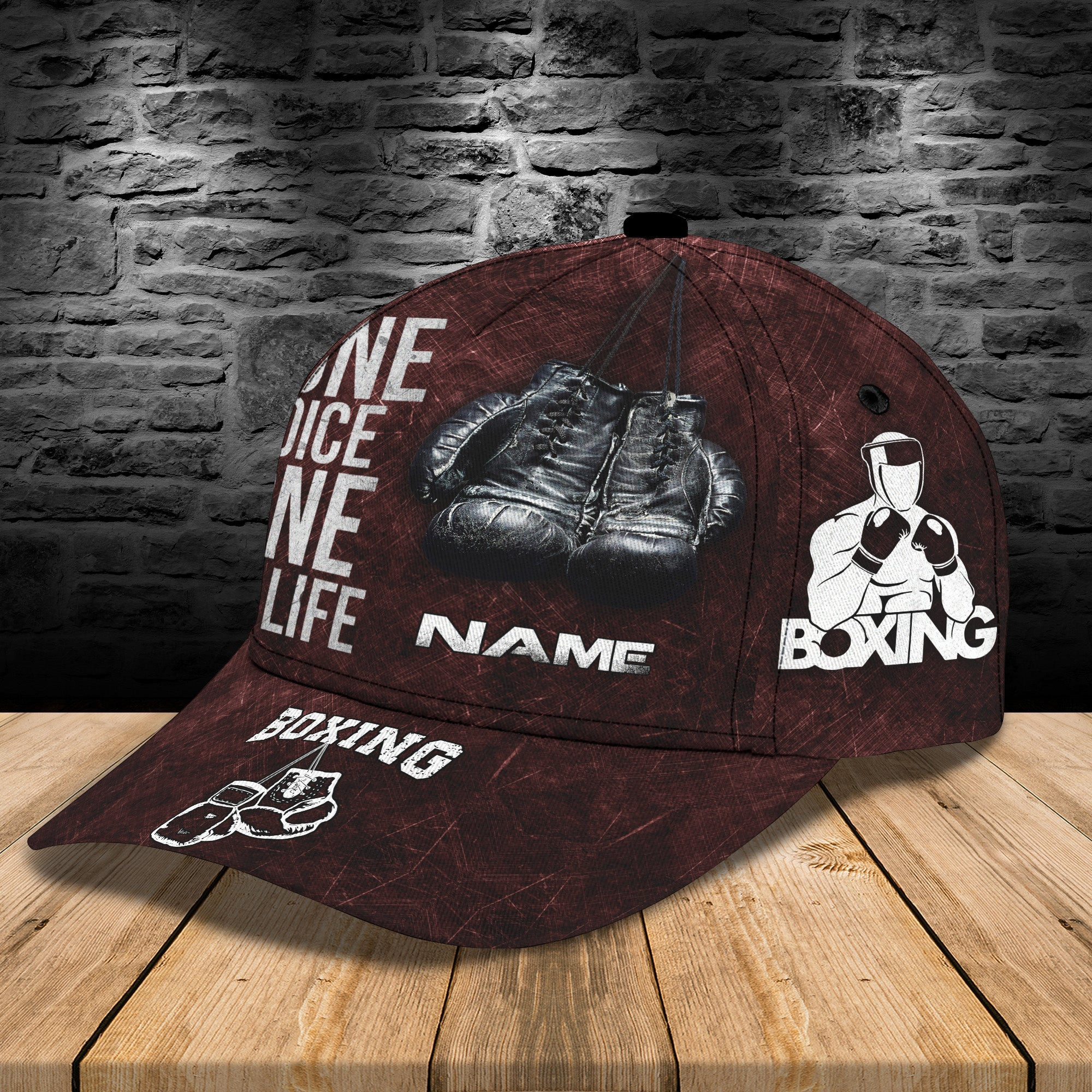 Adeenyc Custom Classic Boxing Cap - Personalized Design Hats Gifts for men & women Adeenyc.com