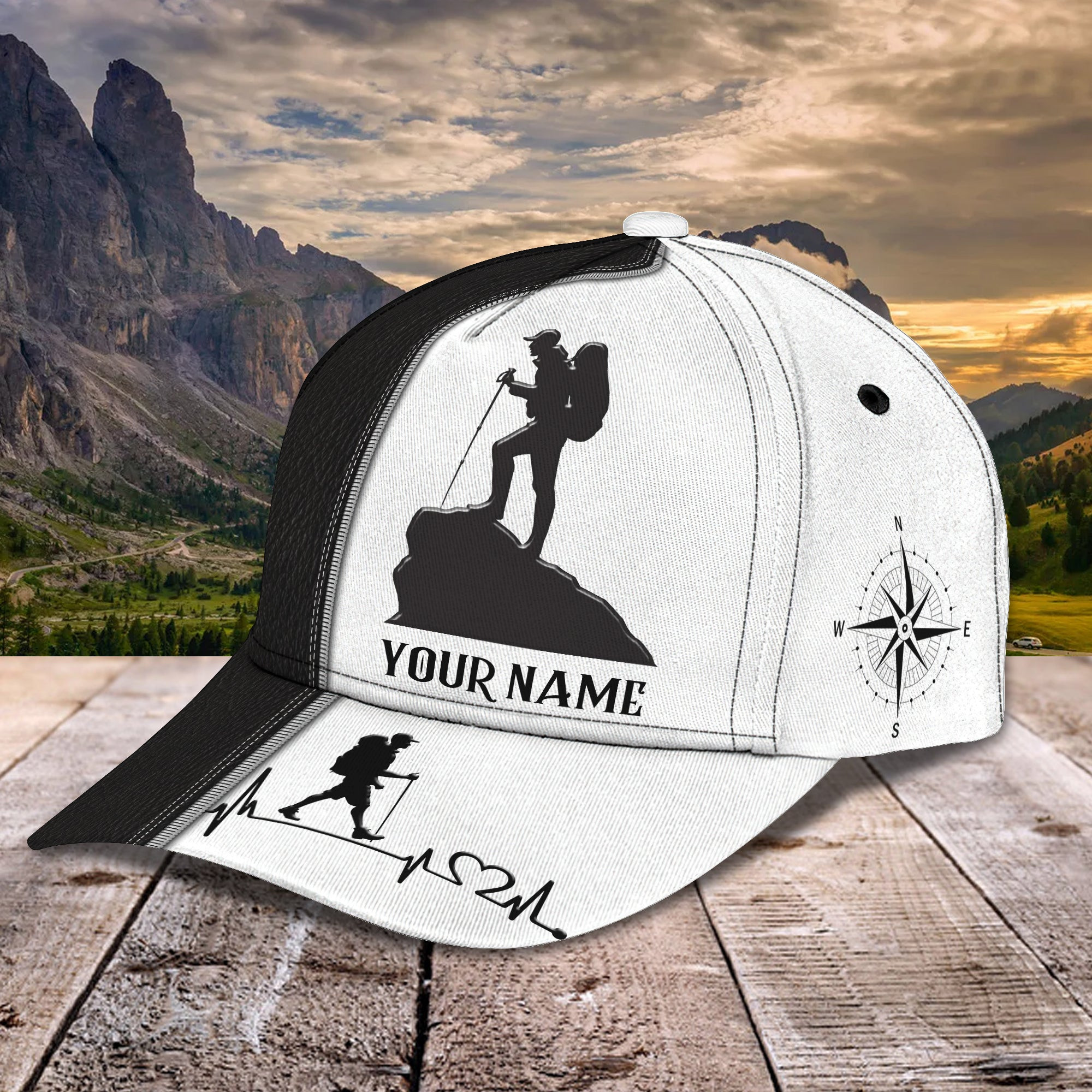 Adeenyc Custom Classic Cap Baseball Cap Hat Baseball Cap Hat For Hiking - Personalized Name - Perfect Gift Hats Gifts for men & women Adeenyc.com