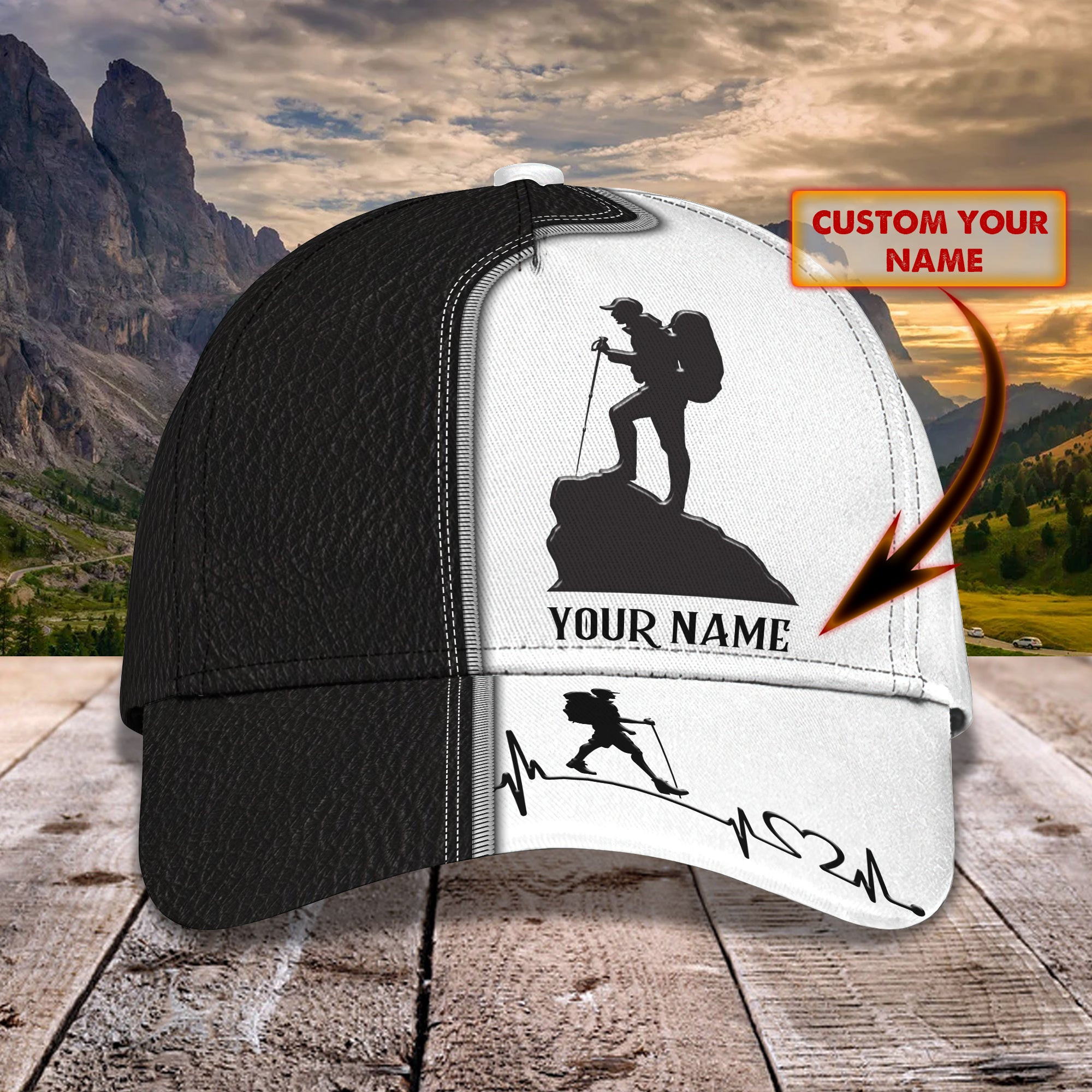 Adeenyc Custom Classic Cap Baseball Cap Hat Baseball Cap Hat For Hiking - Personalized Name - Perfect Gift Hats Gifts for men & women Adeenyc.com