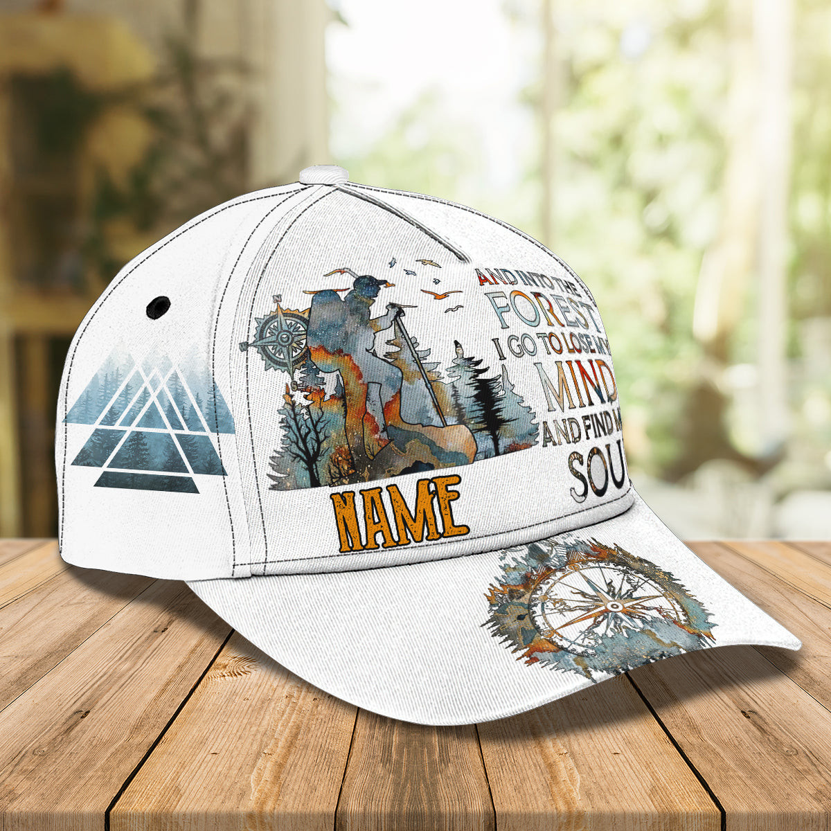 Adeenyc Custom Classic Cap Baseball Cap Hat Baseball Cap Hat For Personalized Adventures In The Forest Hats Gifts for men & women Adeenyc.com