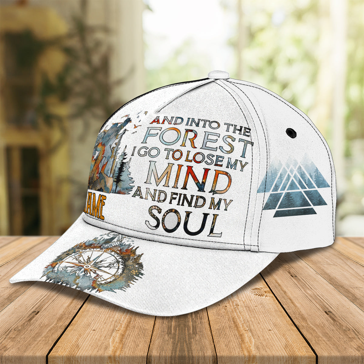 Adeenyc Custom Classic Cap Baseball Cap Hat Baseball Cap Hat For Personalized Adventures In The Forest Hats Gifts for men & women Adeenyc.com