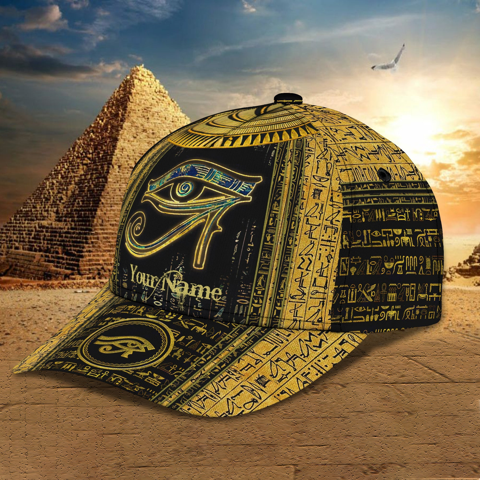 Adeenyc Custom Classic Cap Baseball Cap Hat Baseball Cap Hat- Personalized Egypt Name Cap Hats Gifts for men & women Adeenyc.com