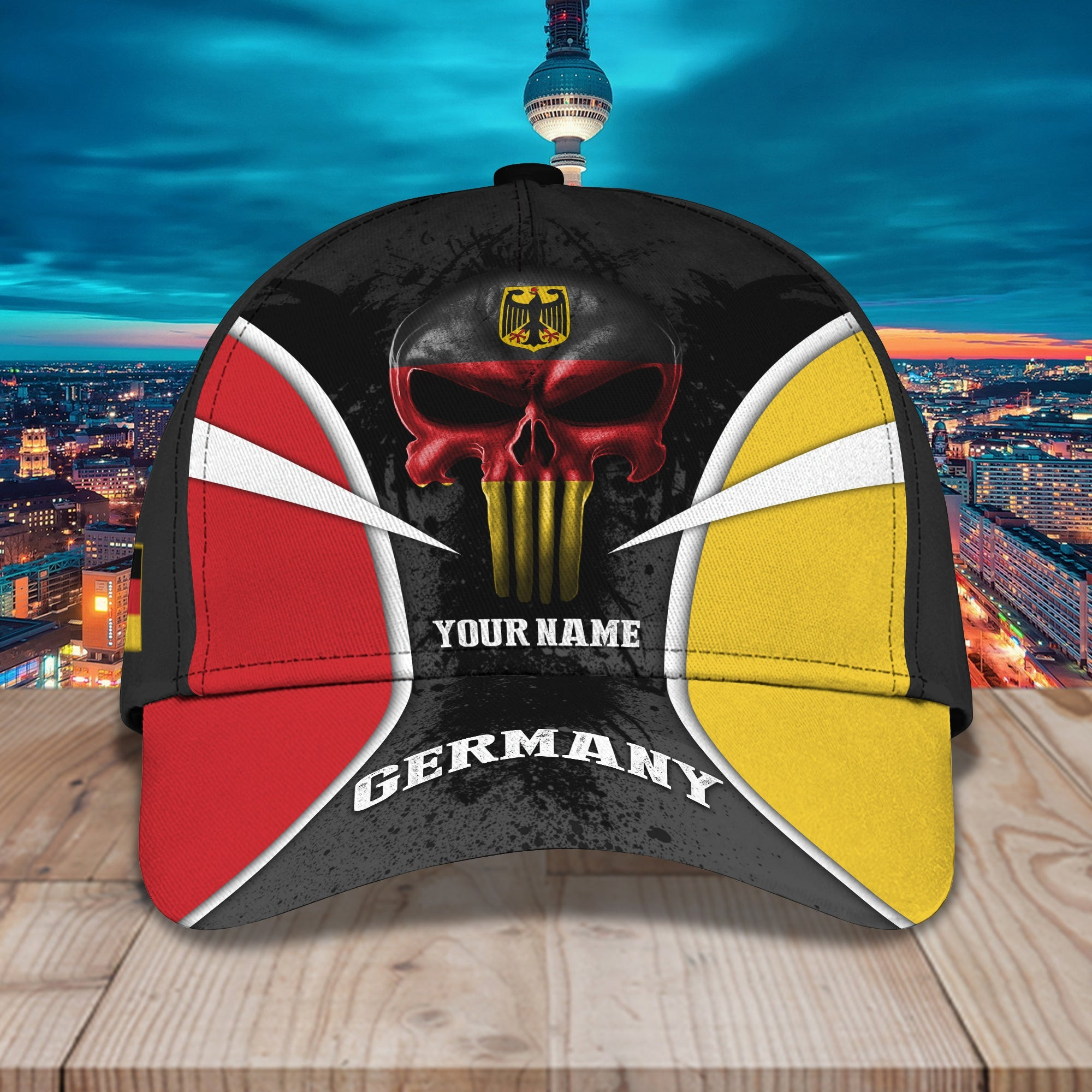 Adeenyc Custom Classic Cap Baseball Cap Hat Baseball Cap Hat- Personalized Germany Gift Hats Gifts for men & women Adeenyc.com