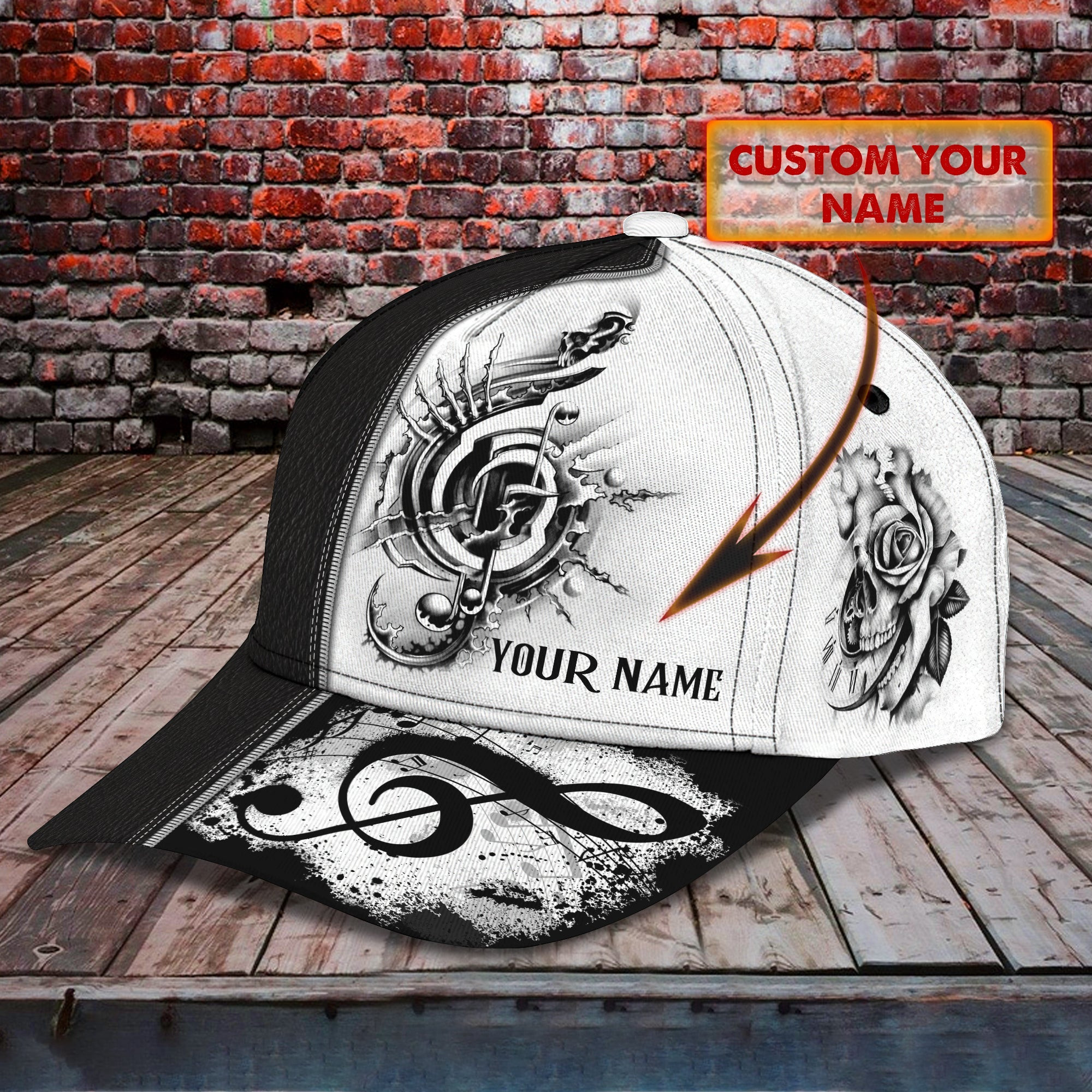 Adeenyc Custom Classic Cap Baseball Cap Hat Baseball Cap Hat- Personalized Gift For Music Lovers Hats Gifts for men & women Adeenyc.com