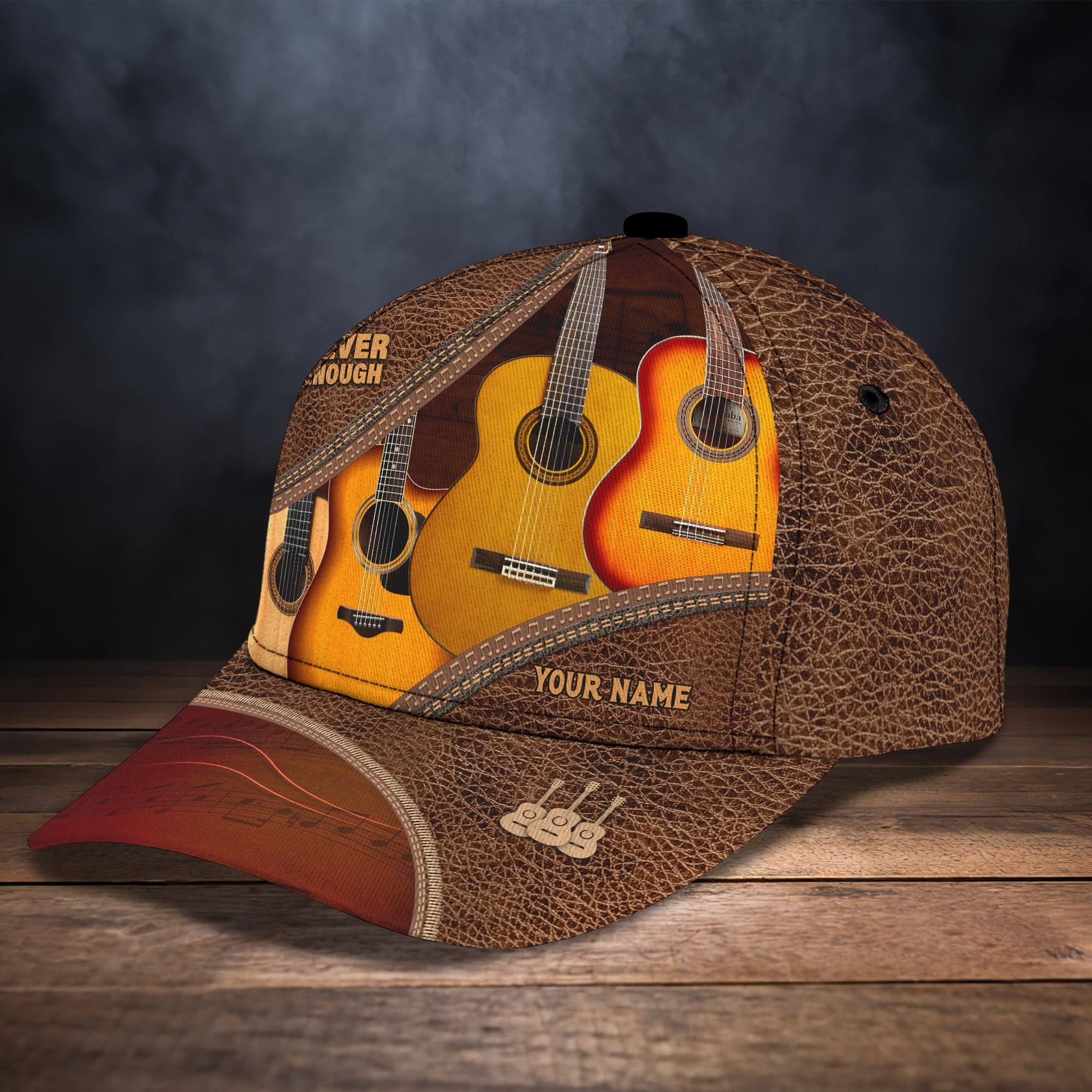 Adeenyc Custom Classic Cap Baseball Cap Hat Baseball Cap Hat- Personalized Guitar Name Design Hats Gifts for men & women Adeenyc.com