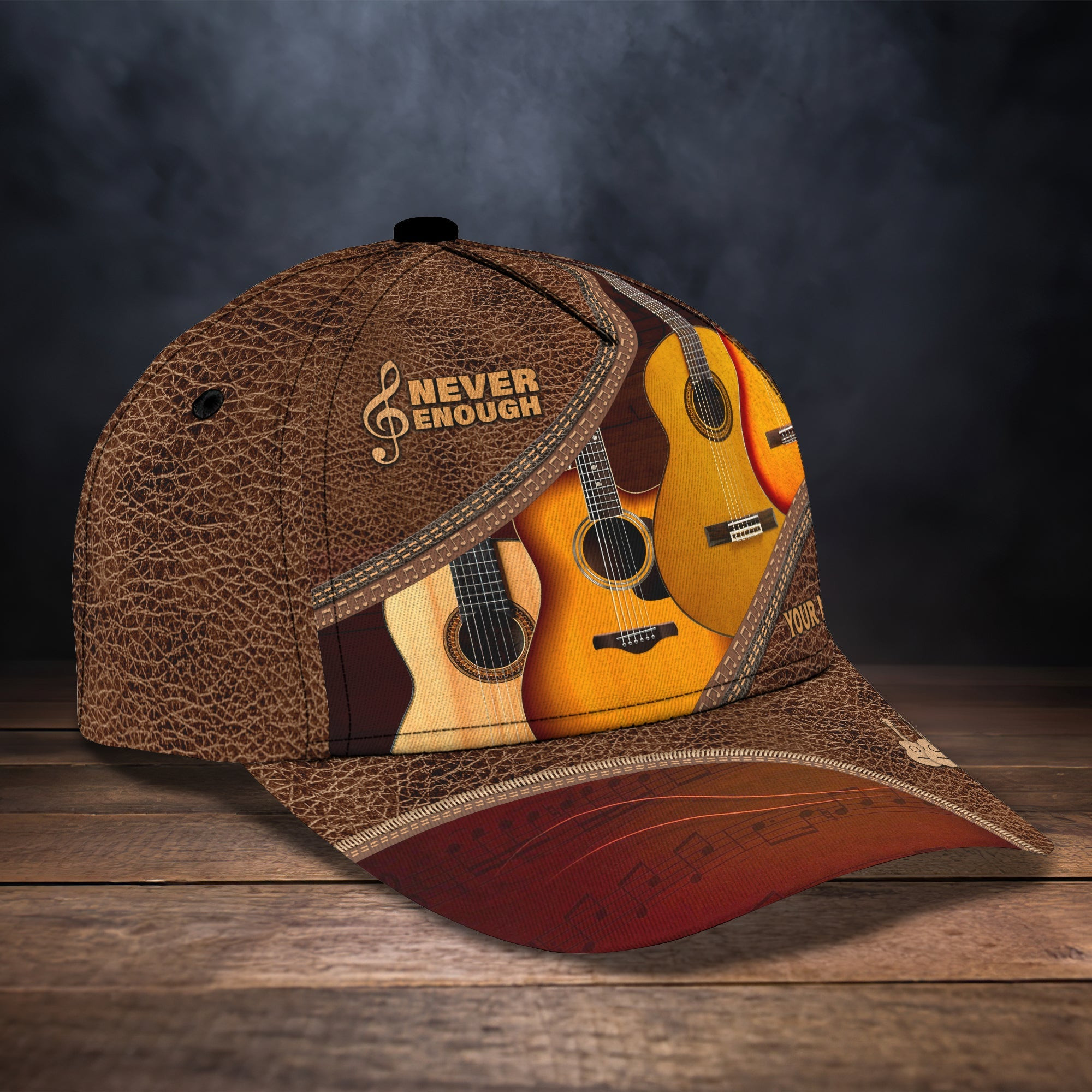 Adeenyc Custom Classic Cap Baseball Cap Hat Baseball Cap Hat- Personalized Guitar Name Design Hats Gifts for men & women Adeenyc.com