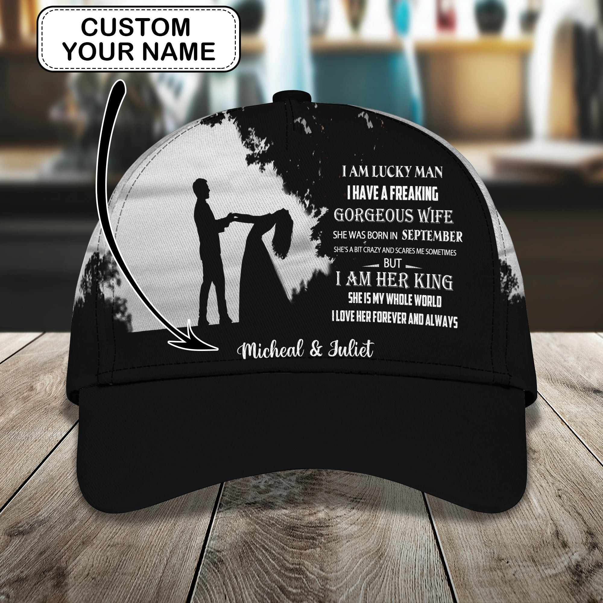 Adeenyc Custom Classic Cap Baseball Cap Hat Baseball Cap Hat- Personalized Hat For Men And Women Hats Gifts for men & women Adeenyc.com