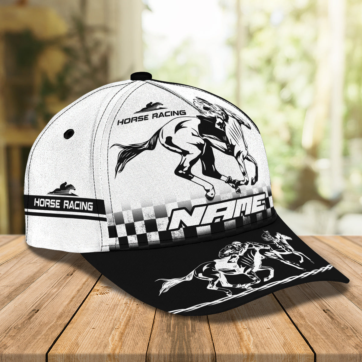 Adeenyc Custom Classic Cap Baseball Cap Hat Baseball Cap Hat- Personalized Horse Racing Name Cap Hats Gifts for men & women Adeenyc.com