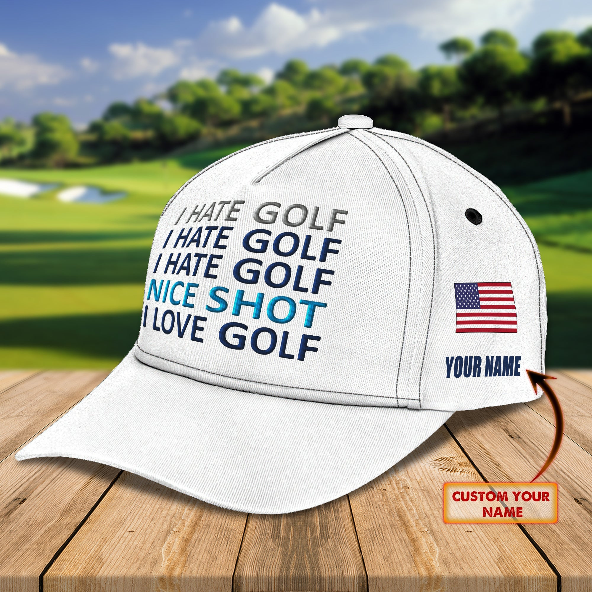 Adeenyc Custom Classic Cap Baseball Cap Hat Baseball Cap Hat- Personalized Name Hats Gifts for men & women Adeenyc.com