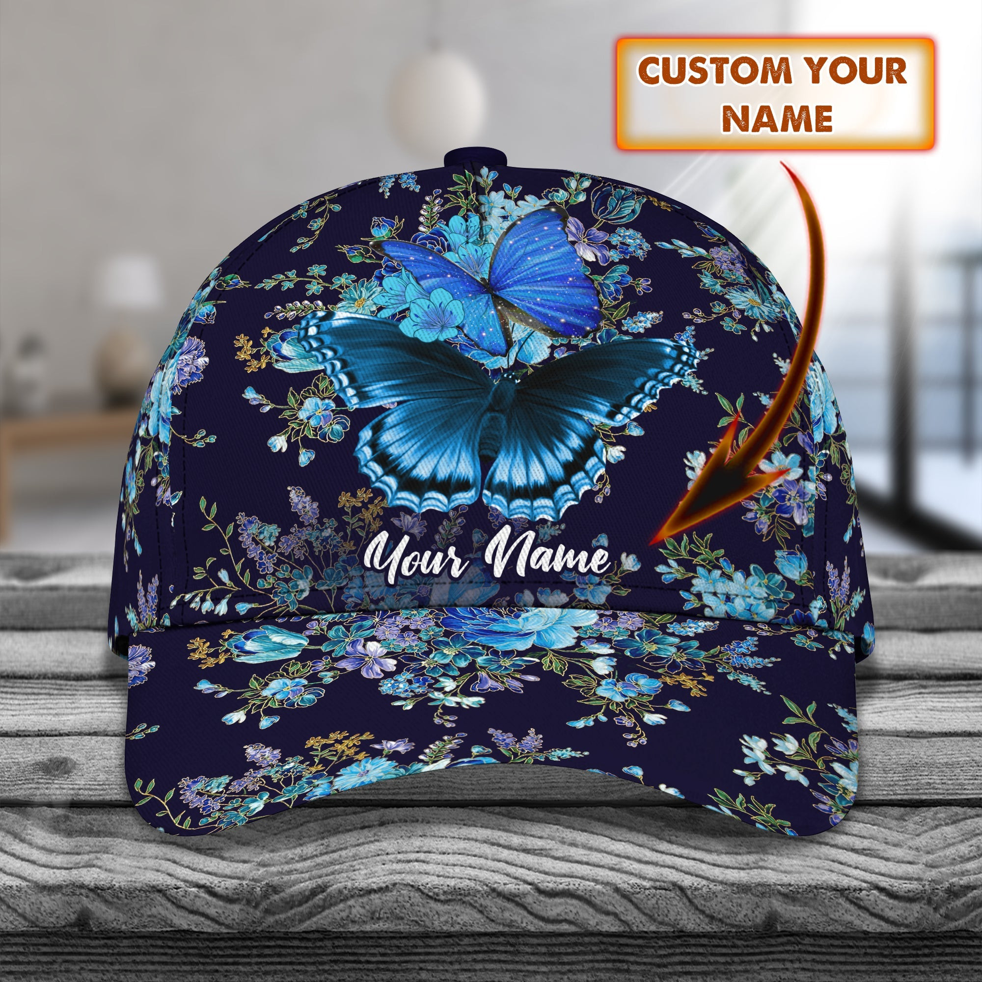 Adeenyc Custom Classic Cap Baseball Cap Hat Baseball Cap Hat- Personalized Name Hats Gifts for men & women Adeenyc.com