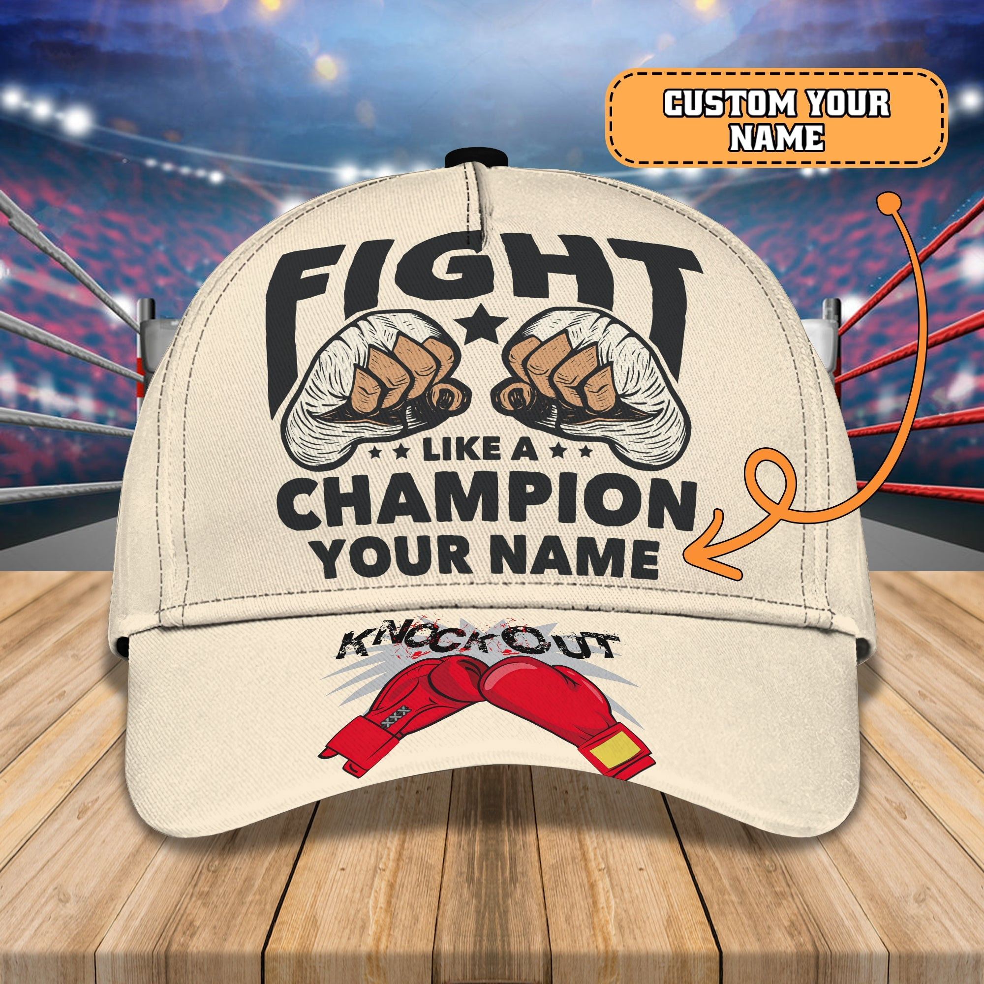 Adeenyc Custom Classic Cap Baseball Cap Hat Baseball Cap Hat- Personalized Name - Boxing Gift Hats Gifts for men & women Adeenyc.com