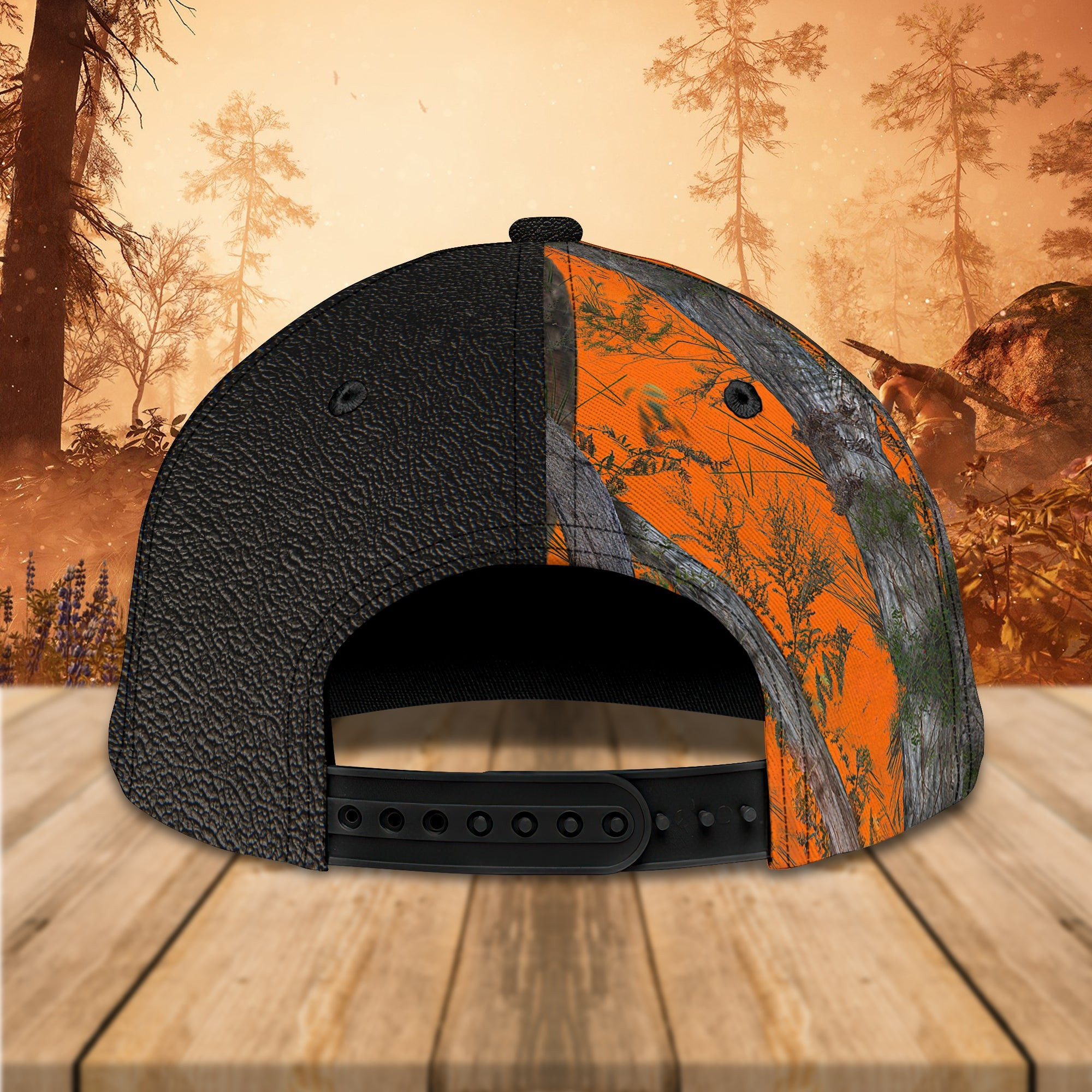 Adeenyc Custom Classic Cap Baseball Cap Hat Baseball Cap Hat- Personalized Name - Orange Text Hats Gifts for men & women Adeenyc.com