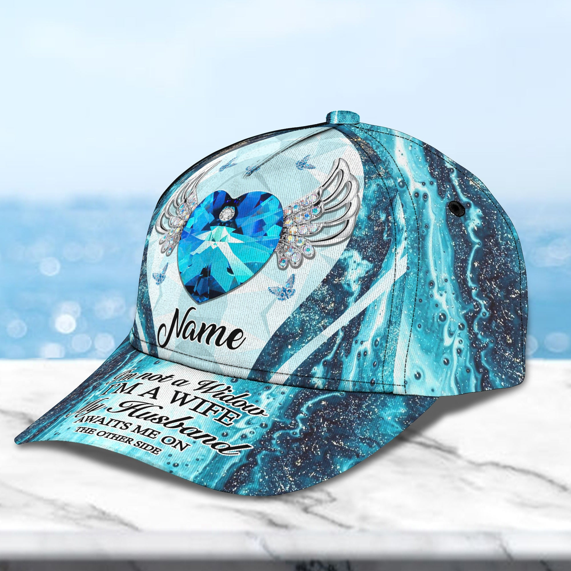 Adeenyc Custom Classic Cap Baseball Cap Hat Baseball Cap Hat- Personalized Name - Perfect Gift For Any Occasion Hats Gifts for men & women Adeenyc.com