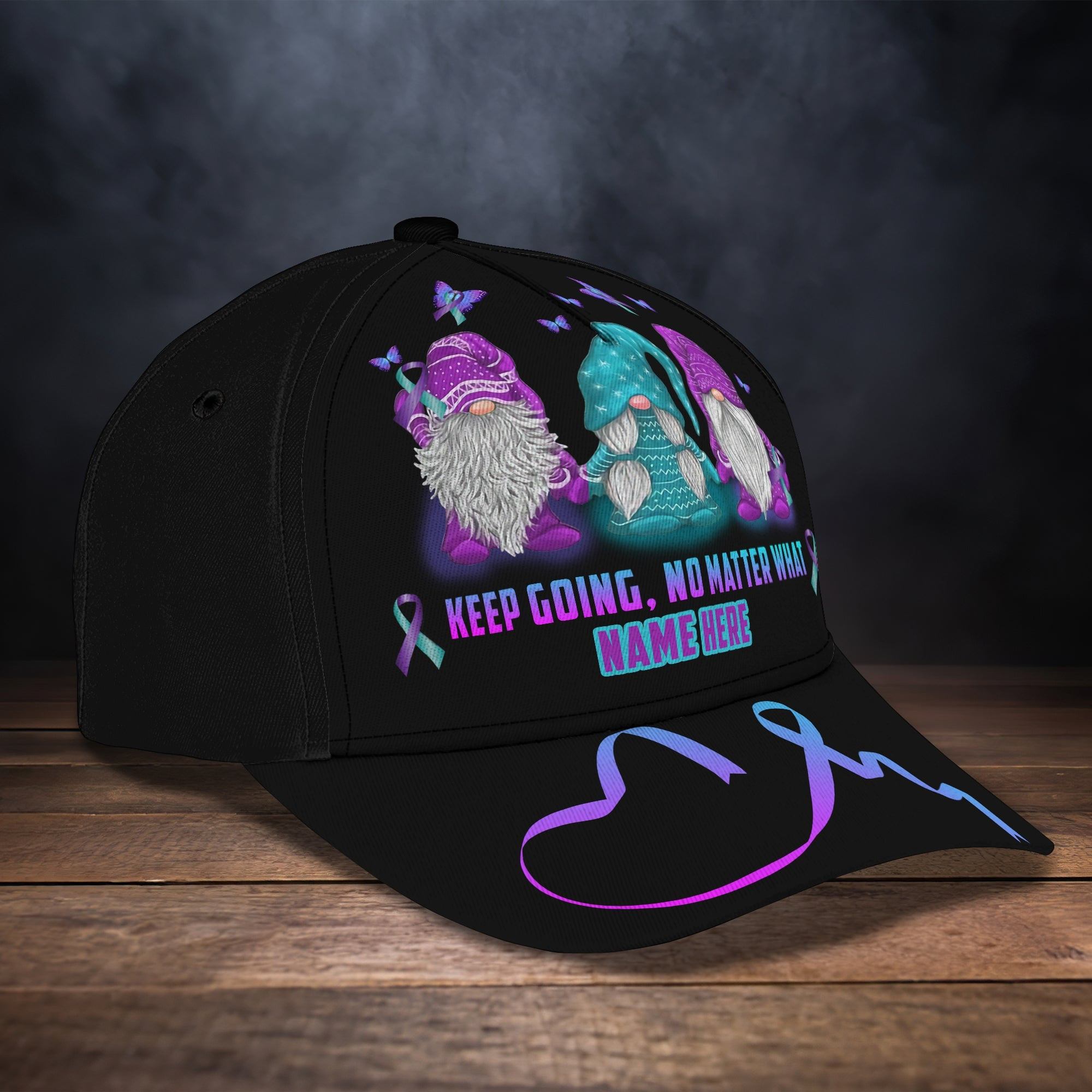 Adeenyc Custom Classic Cap Baseball Cap Hat Baseball Cap Hat- Personalized Name - Suicide Awareness Hats Gifts for men & women Adeenyc.com