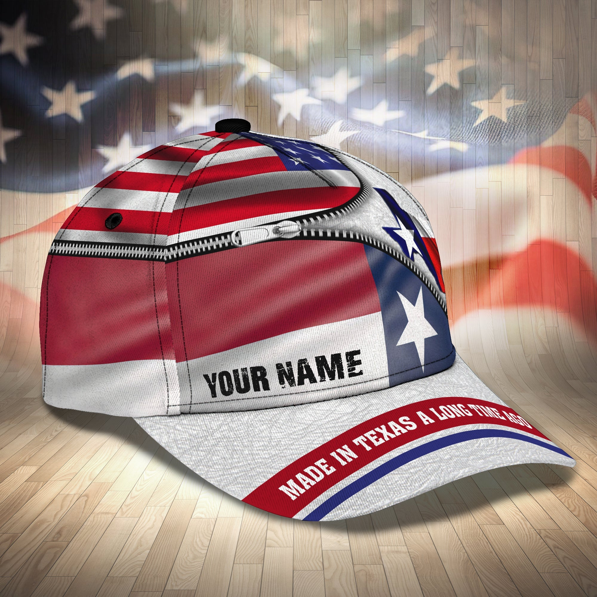 Adeenyc Custom Classic Cap Baseball Cap Hat Baseball Cap Hat- Personalized Name - Texas Made - Long Ago - Co Hats Gifts for men & women Adeenyc.com