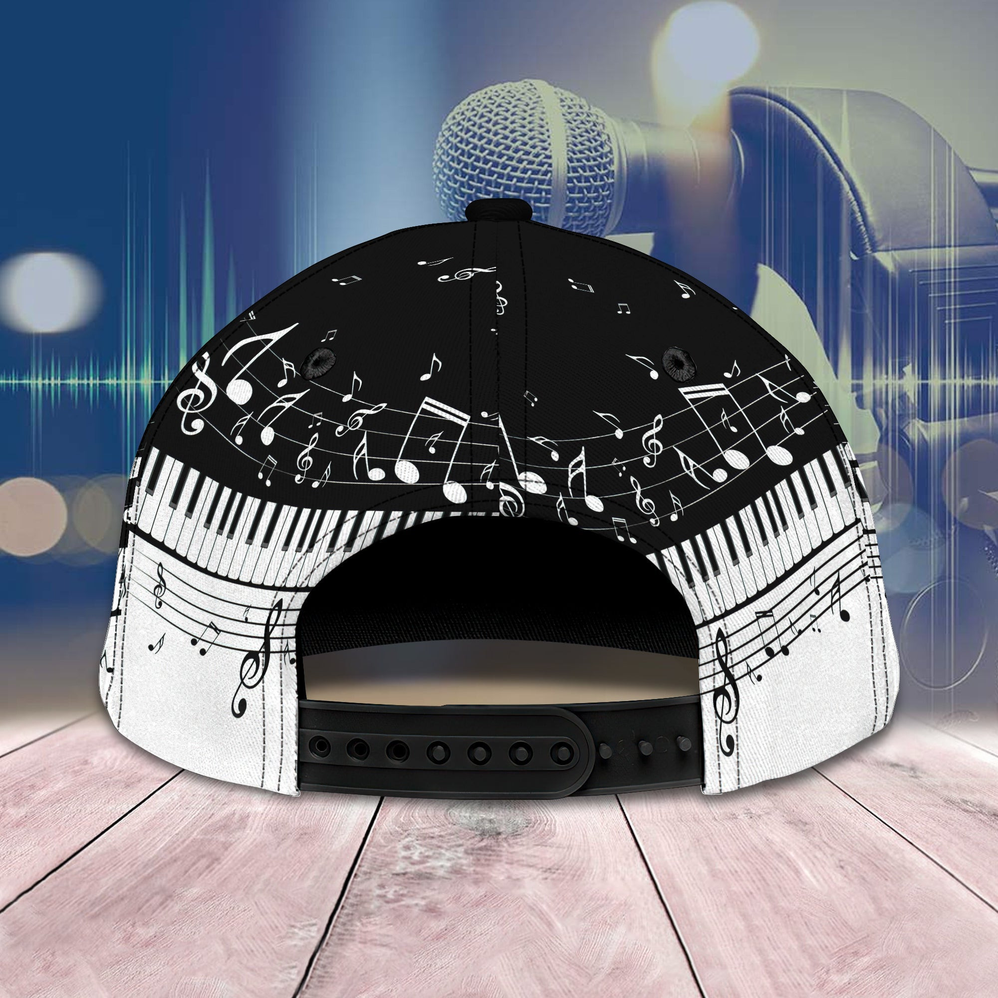 Adeenyc Custom Classic Cap Baseball Cap Hat Baseball Cap Hat- Personalized Piano Design Hats Gifts for men & women Adeenyc.com