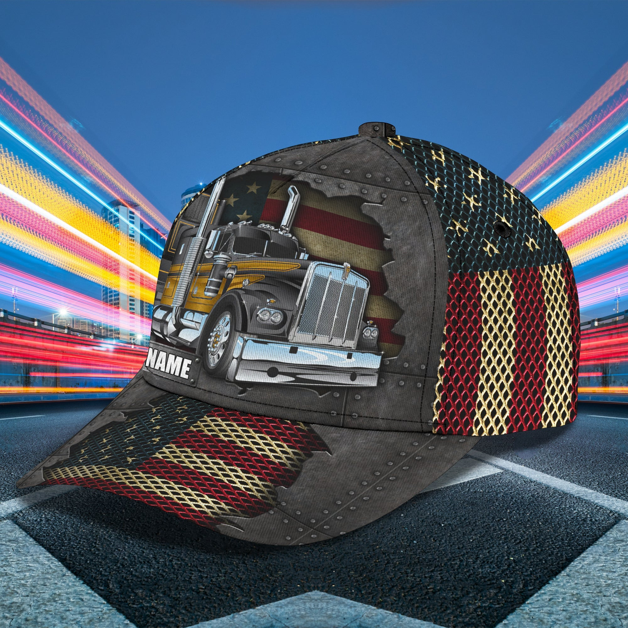 Adeenyc Custom Classic Cap Baseball Cap Hat Baseball Cap Hat- Personalized Trucker Hat For Truckers Hats Gifts for men & women Adeenyc.com