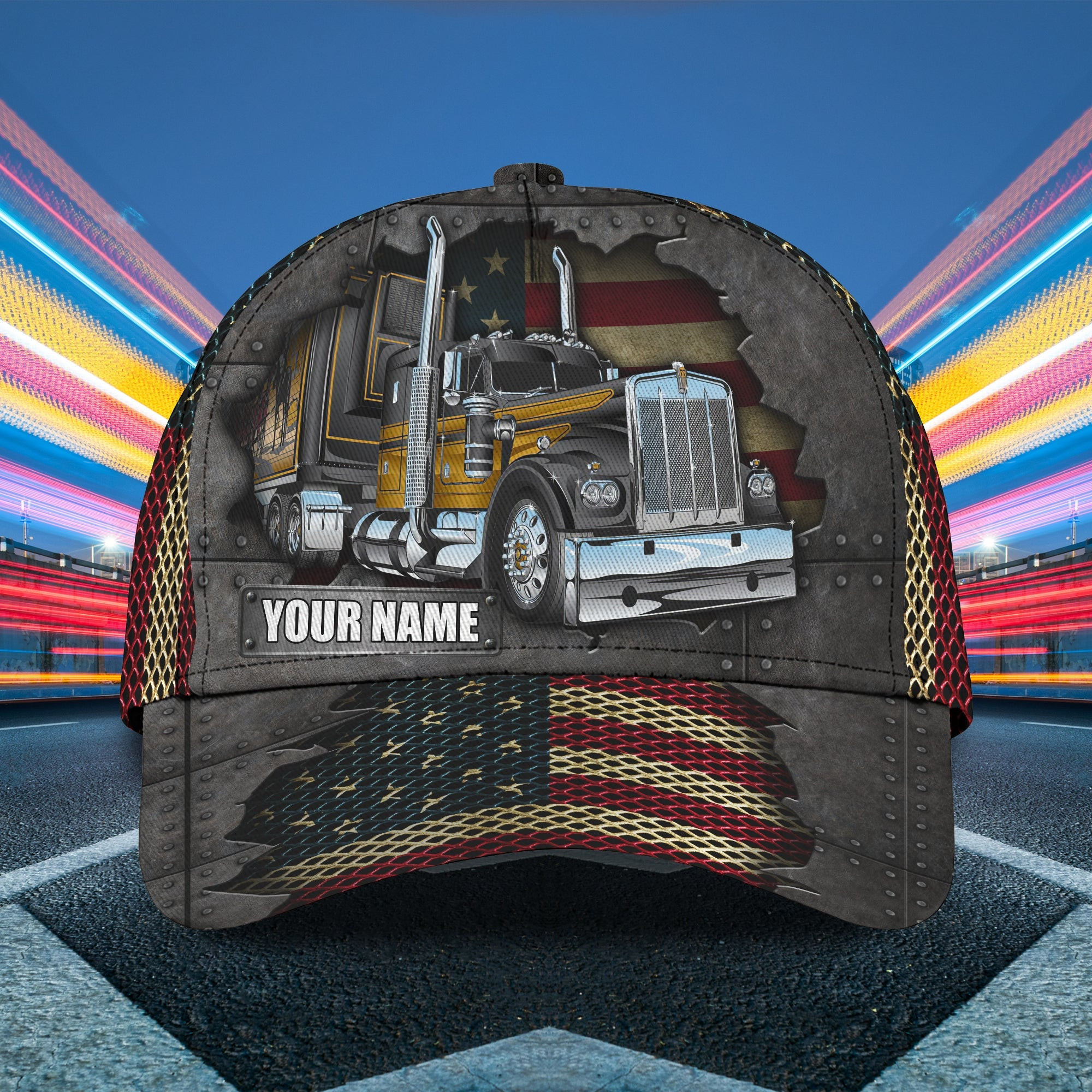 Adeenyc Custom Classic Cap Baseball Cap Hat Baseball Cap Hat- Personalized Trucker Hat For Truckers Hats Gifts for men & women Adeenyc.com