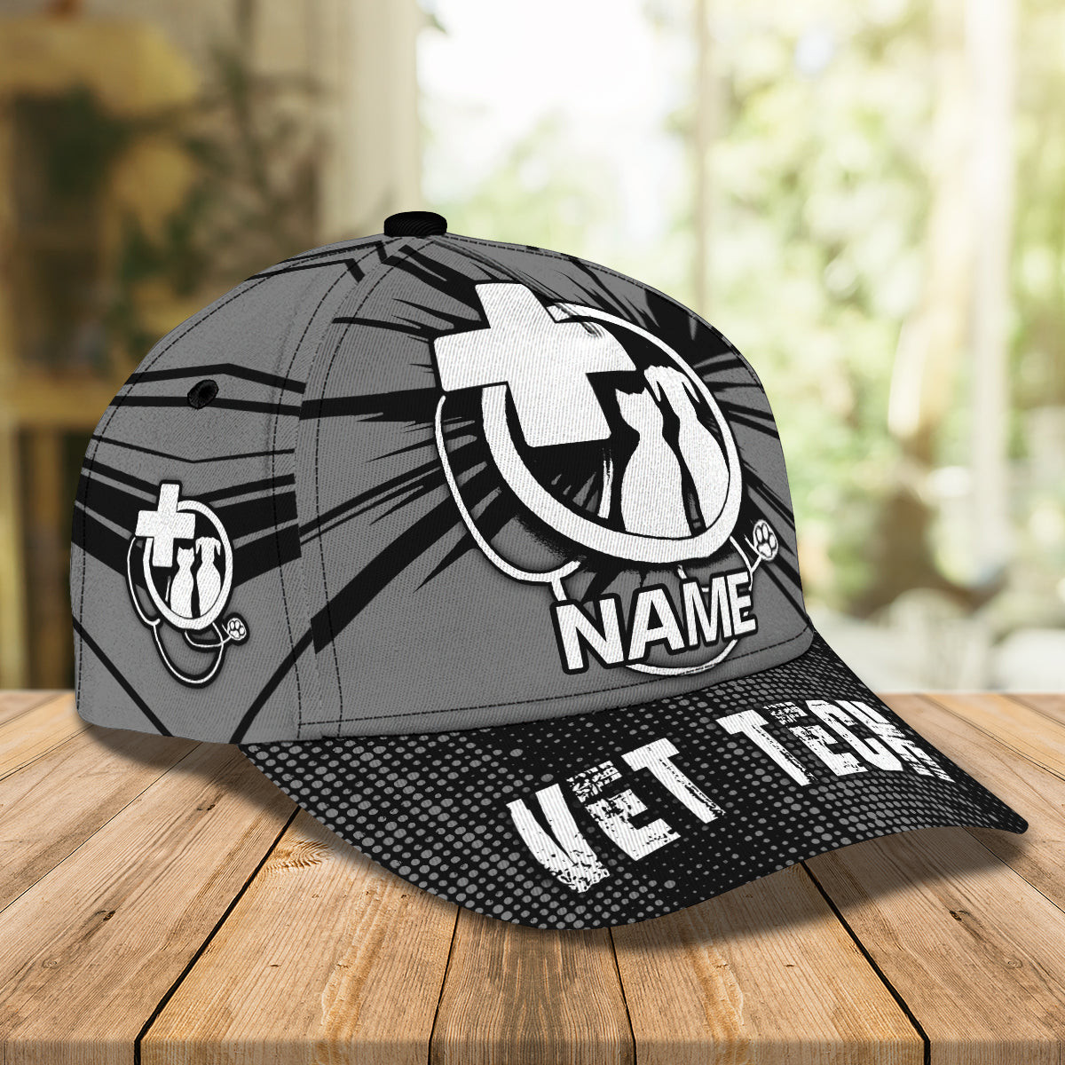 Adeenyc Custom Classic Cap Baseball Cap Hat Baseball Cap Hat- Personalized Vet Tech Cap Hats Gifts for men & women Adeenyc.com
