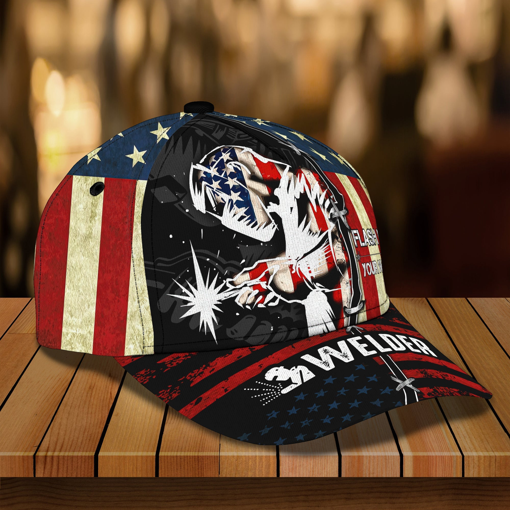 Adeenyc Custom Classic Cap Baseball Cap Hat Baseball Cap Hat- Personalized Welder Cap Hats Gifts for men & women Adeenyc.com