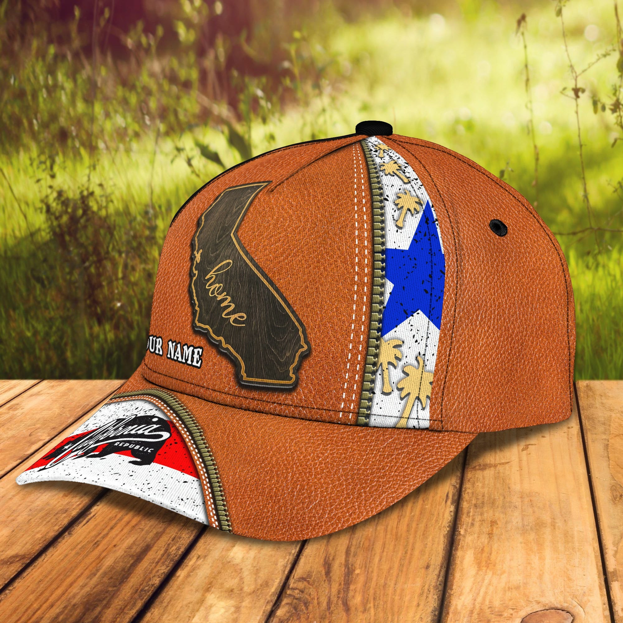 Adeenyc Custom Classic Cap Baseball Cap Hat Baseball Cap HatCalifornia Hat - Personalized Name Hats Gifts for men & women Adeenyc.com