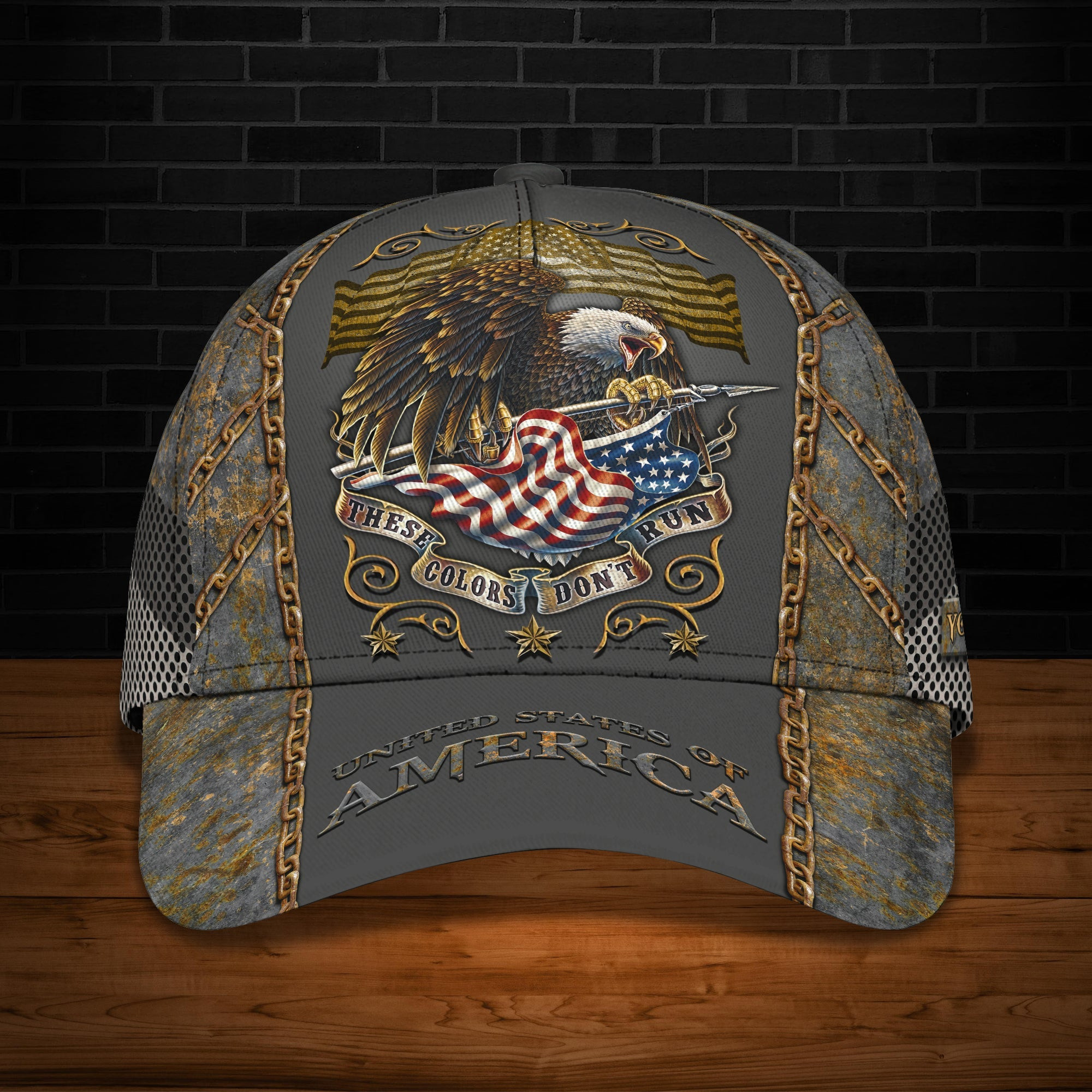 Adeenyc Custom Classic Cap Baseball Cap Hat Baseball Cap HatEagle - Personalized United States Of America Gift Hats Gifts for men & women Adeenyc.com