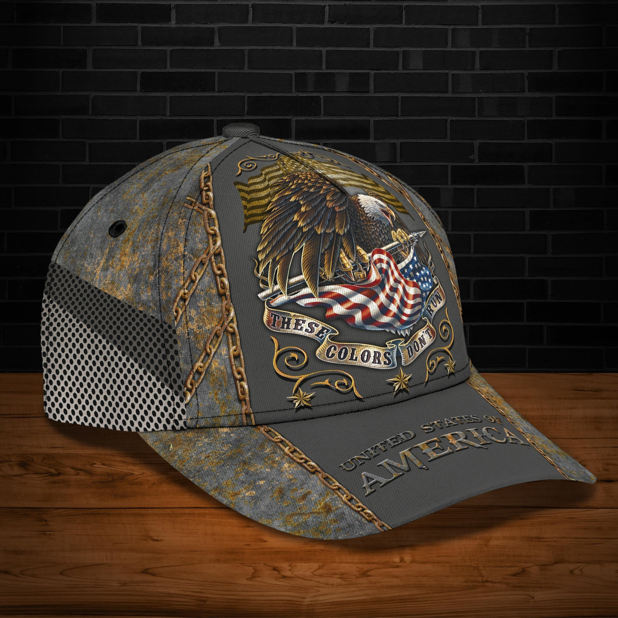Adeenyc Custom Classic Cap Baseball Cap Hat Baseball Cap HatEagle - Personalized United States Of America Gift Hats Gifts for men & women Adeenyc.com