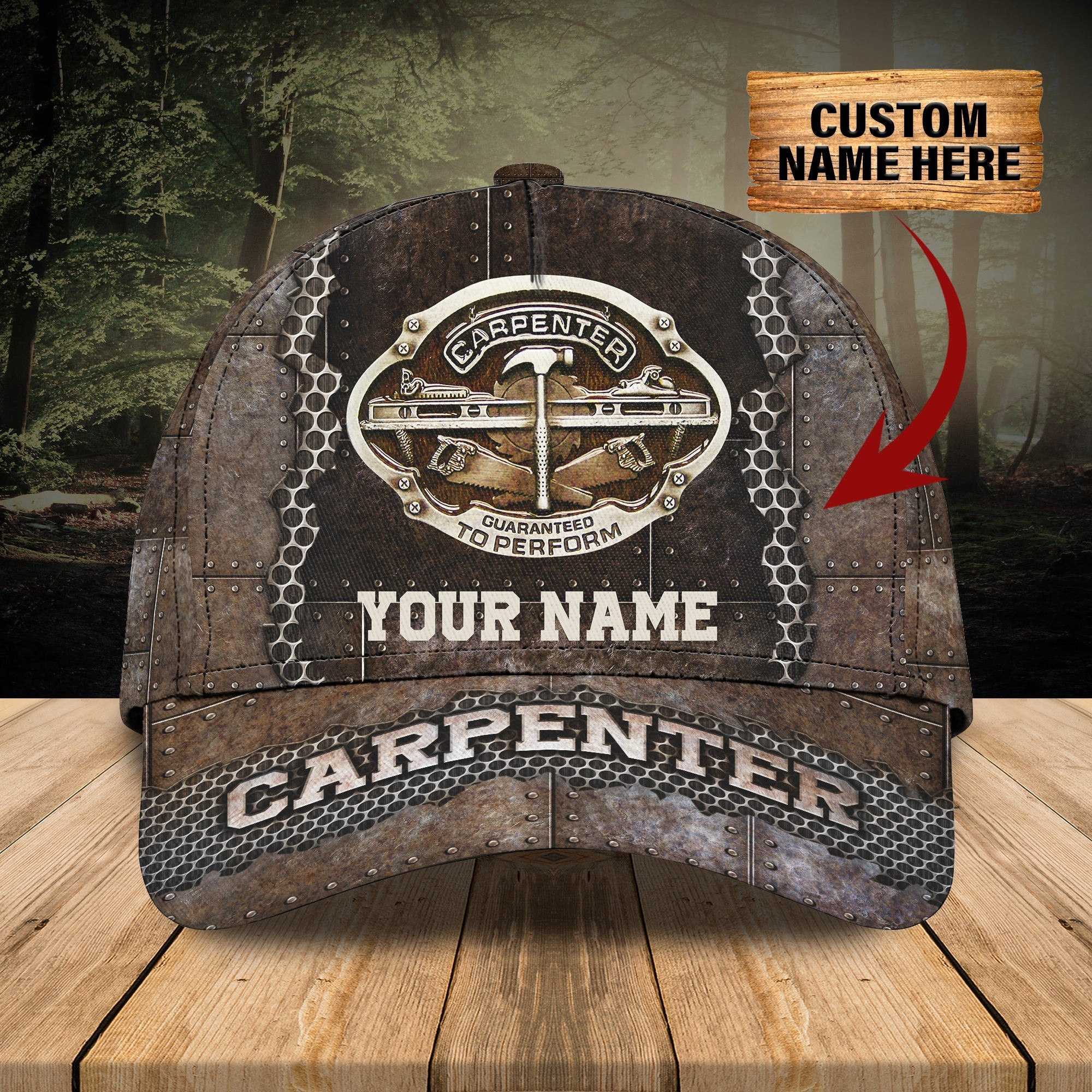 Adeenyc Custom Classic Carpenter Cap - Personalized Name Hat Hats Gifts for men & women Adeenyc.com