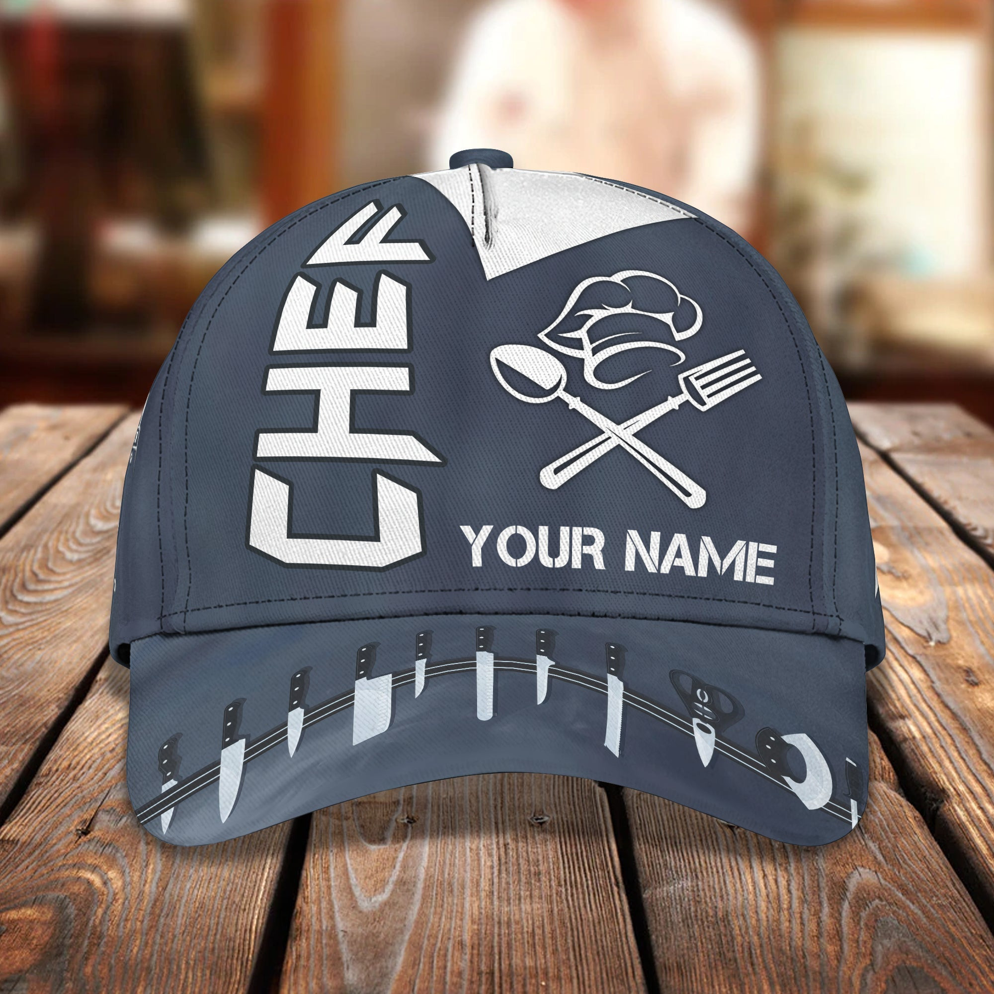Adeenyc Custom Classic Chef Cap Hats Gifts for men & women Adeenyc.com