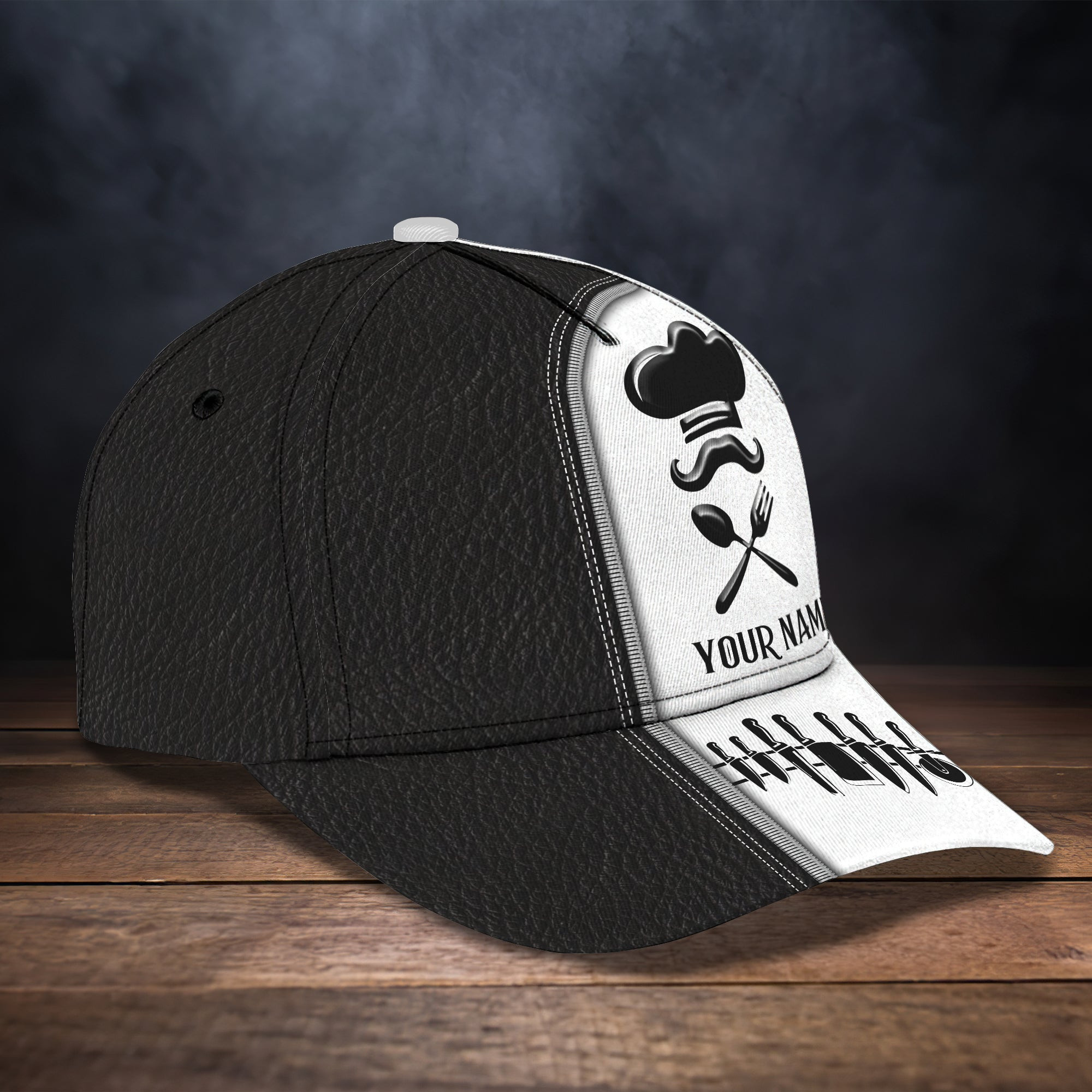 Adeenyc Custom Classic Chef Cap - Personalized Hats Gifts for men & women Adeenyc.com