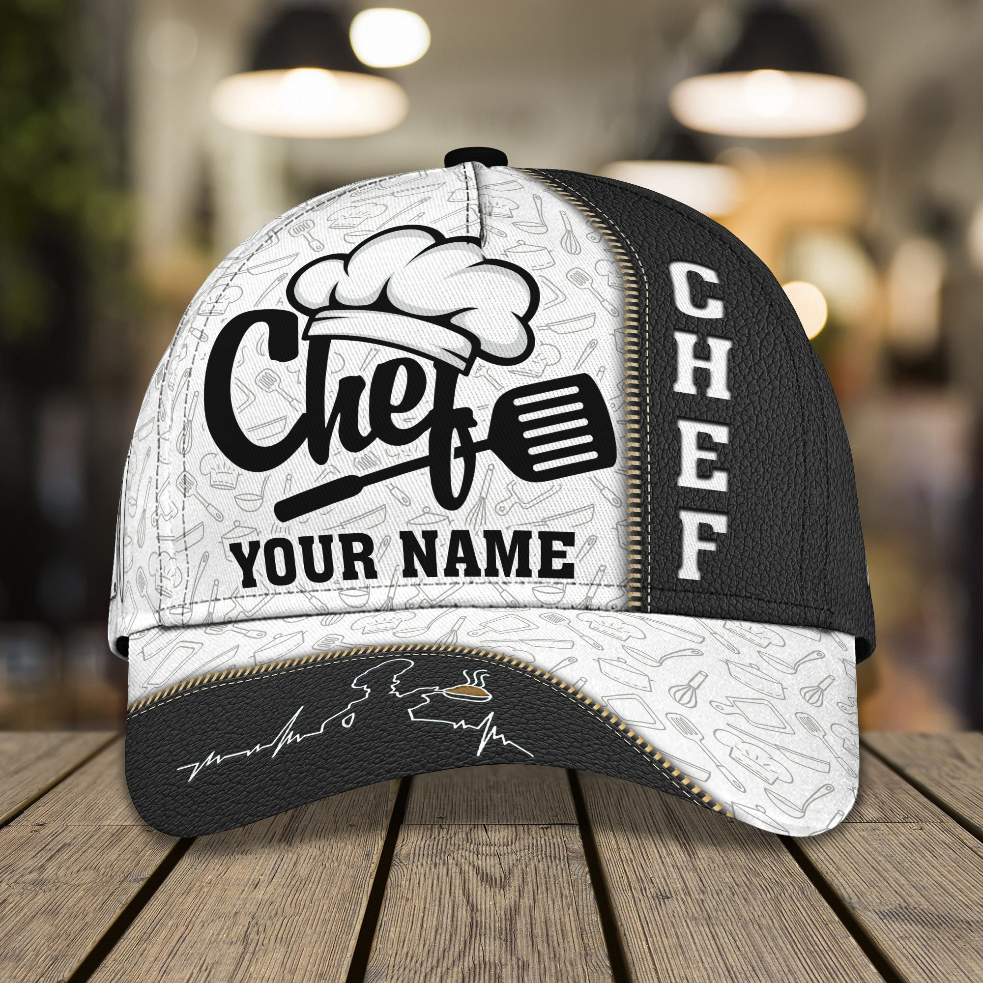 Adeenyc Custom Classic Chef Cap - Personalized Hats Gifts for men & women Adeenyc.com